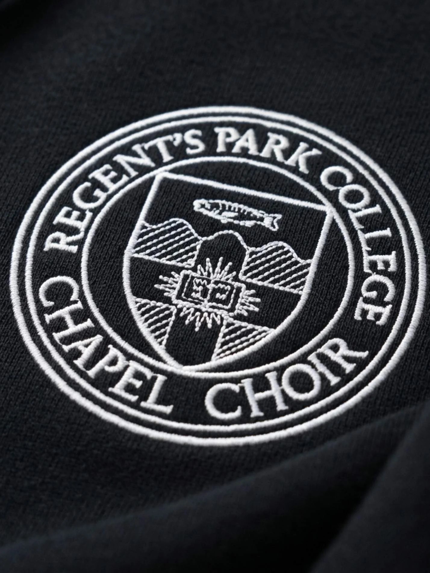 Regent's Park College Chapel Choir Unisex 1/4 Zip Sweatshirt - Image 3