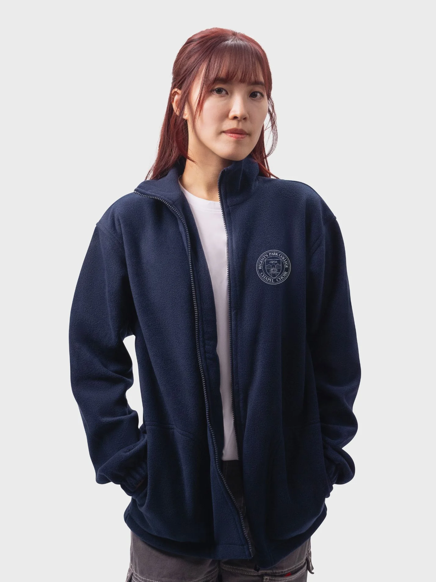 Regent's Park College Chapel Choir Unisex Polar Full Zip Fleece - Image 5