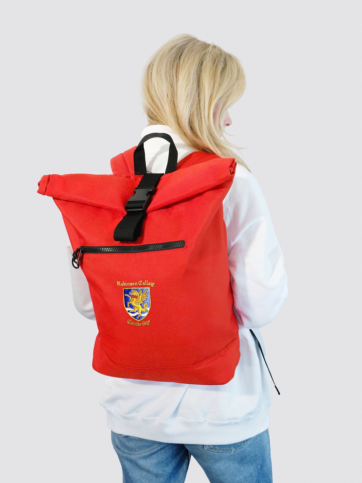 Robinson College Cambridge Roll Top Backpack - Image 9