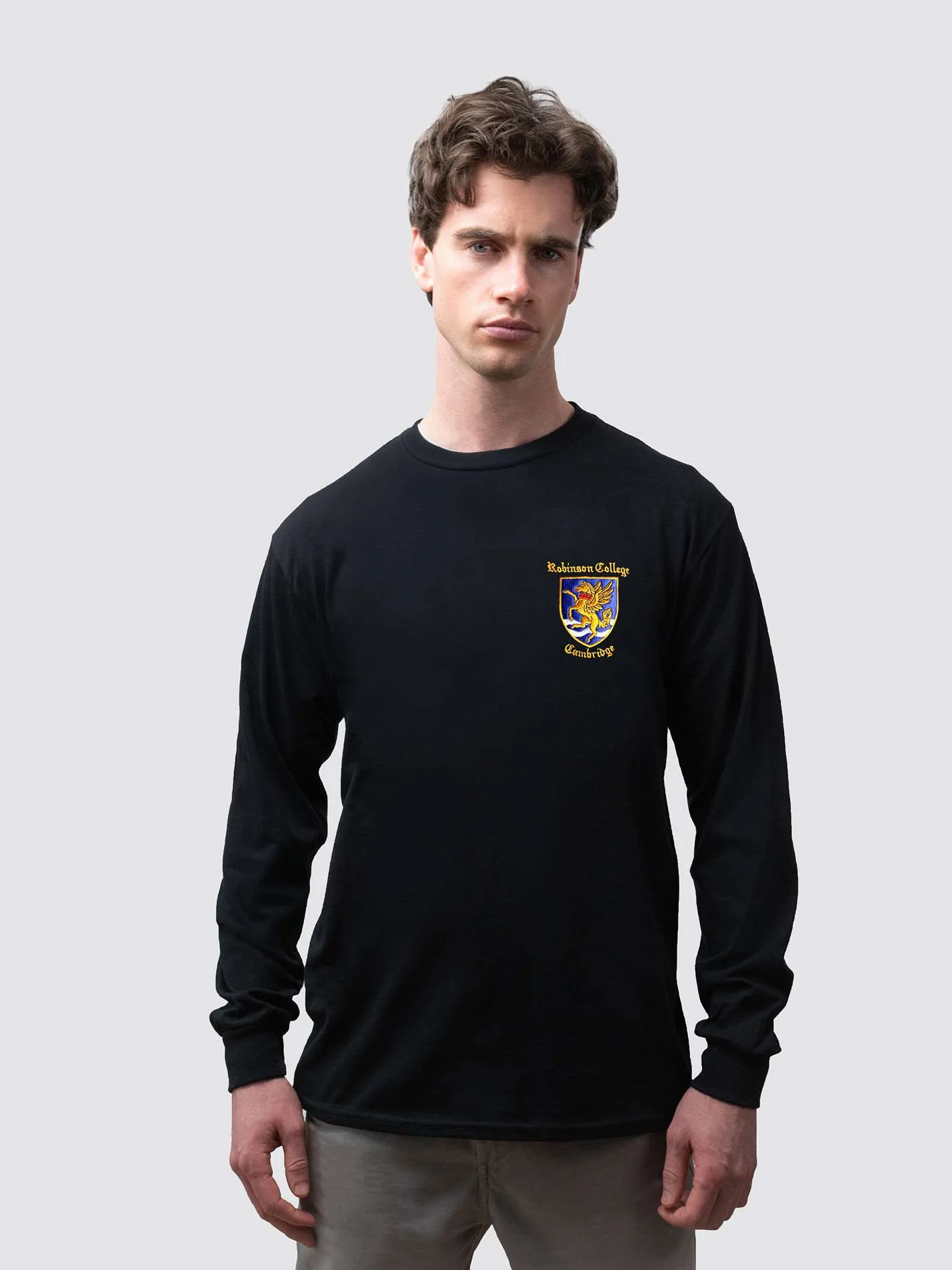 Robinson College Cambridge Unisex Cotton Long Sleeve T-Shirt