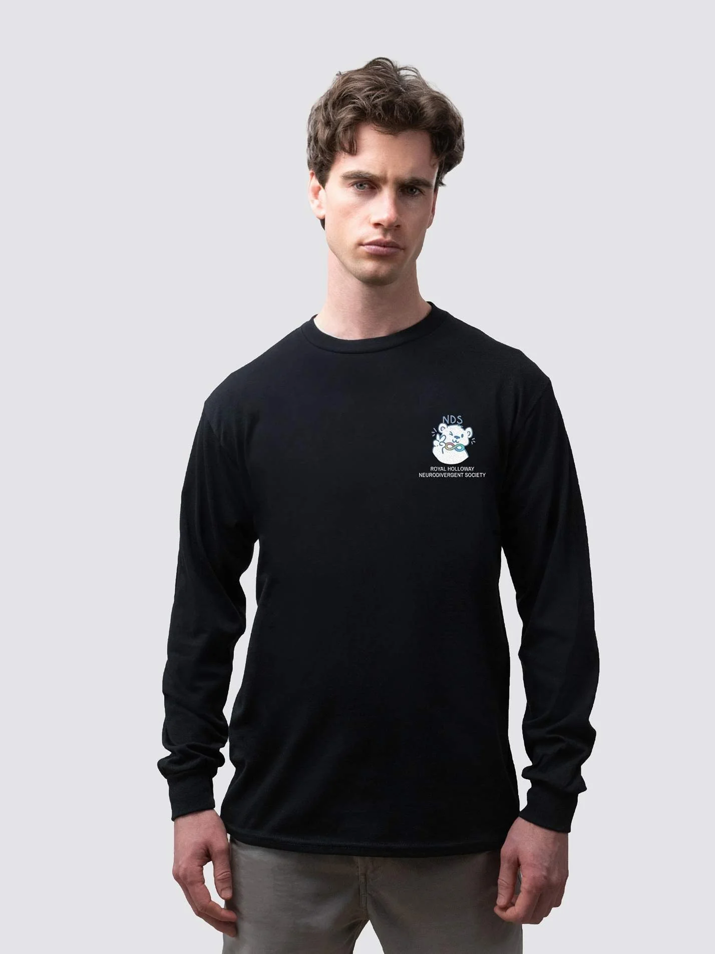 Royal Holloway Neurodivergent Society Unisex Cotton Long Sleeve T-Shirt