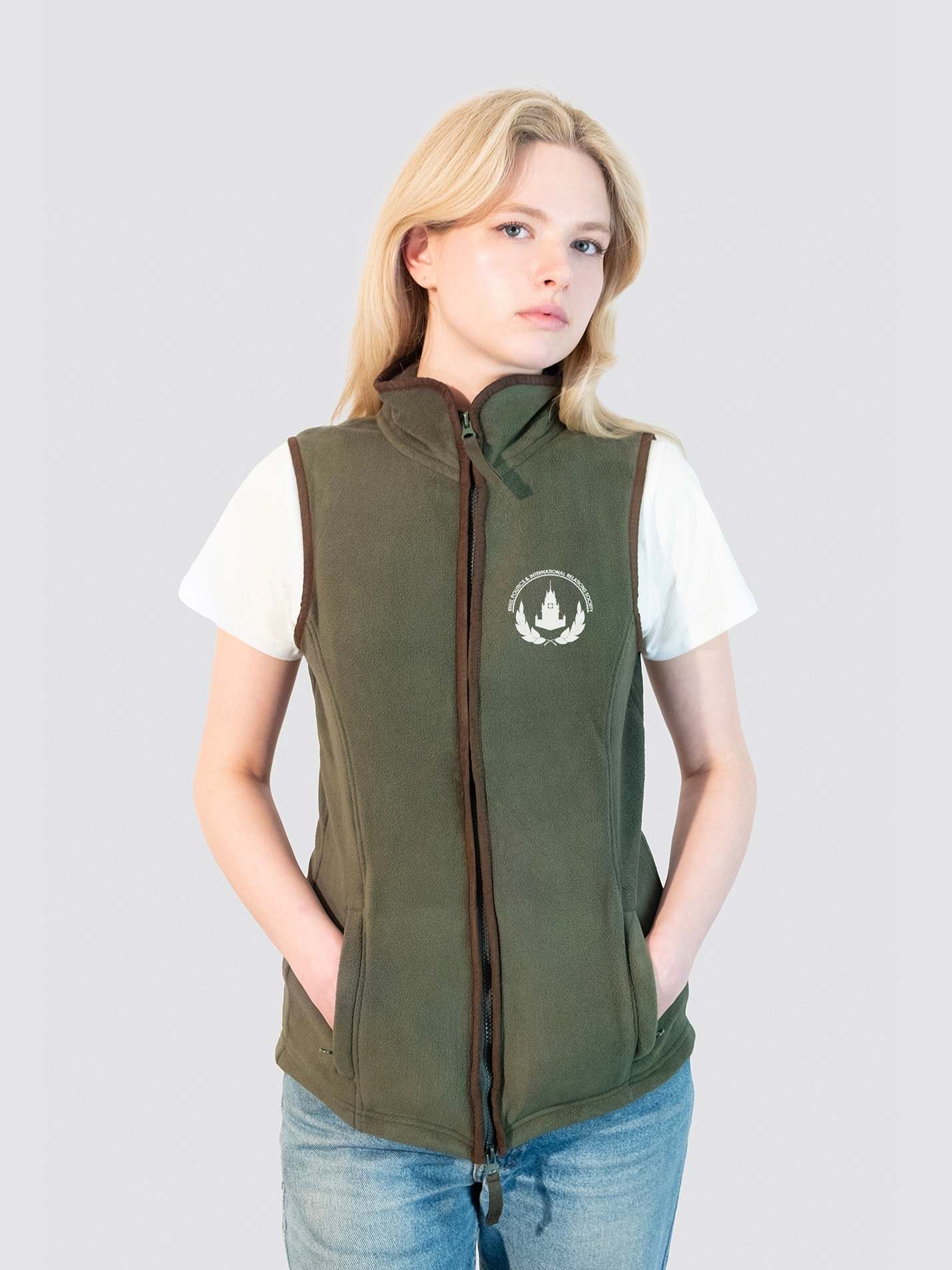 Royal Holloway Politics and International Relations Society Ladies Heritage Gilet Fleece
