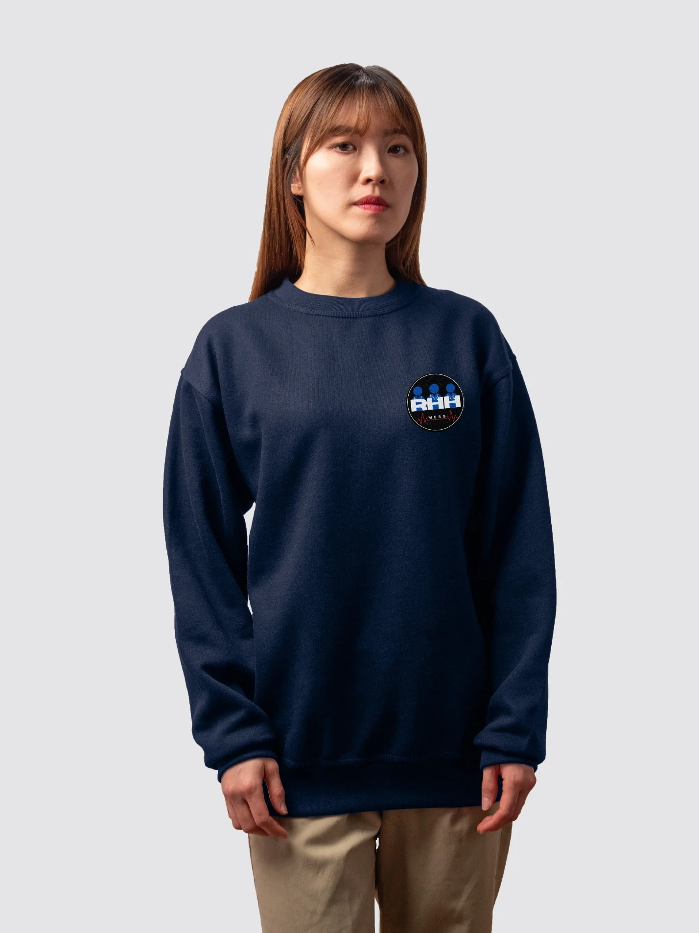 Russell's Hall Doctors' Mess Unisex Heavyweight Sweatshirt - Image 3