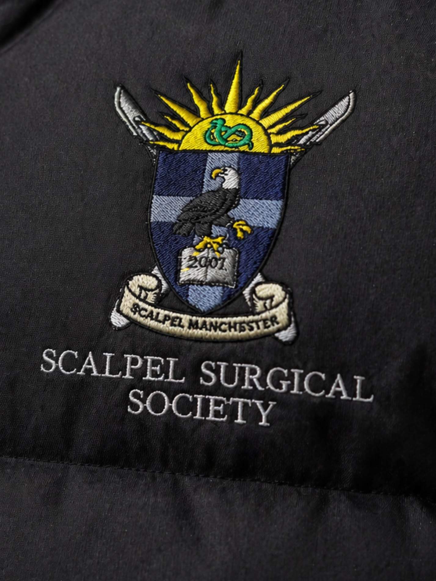 Scalpel Surgical Society Men's Puffer Jacket - Image 2