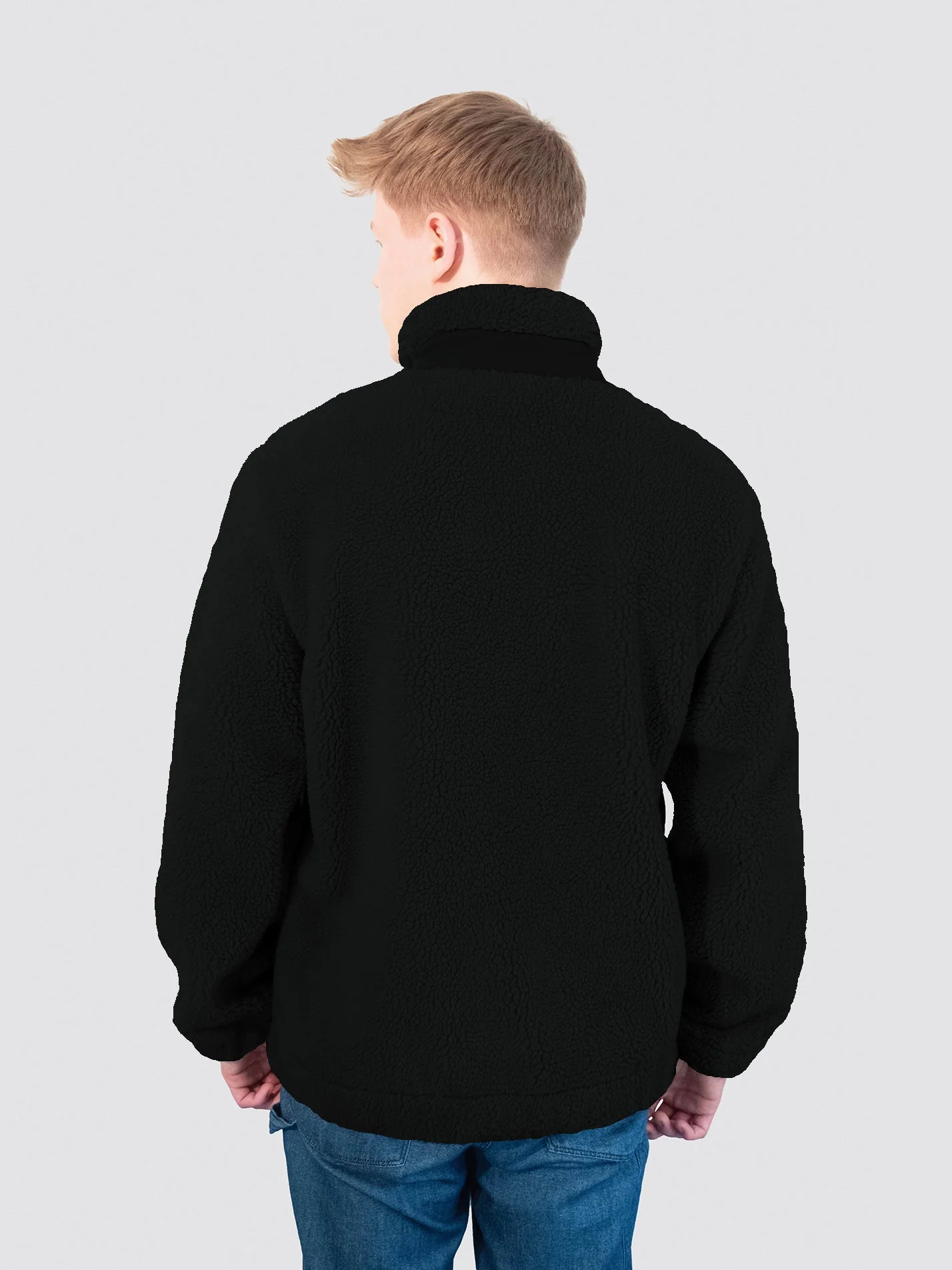 Somerville College Boat Club Unisex Deep-Pile Sherpa Fleece Jacket - Image 3