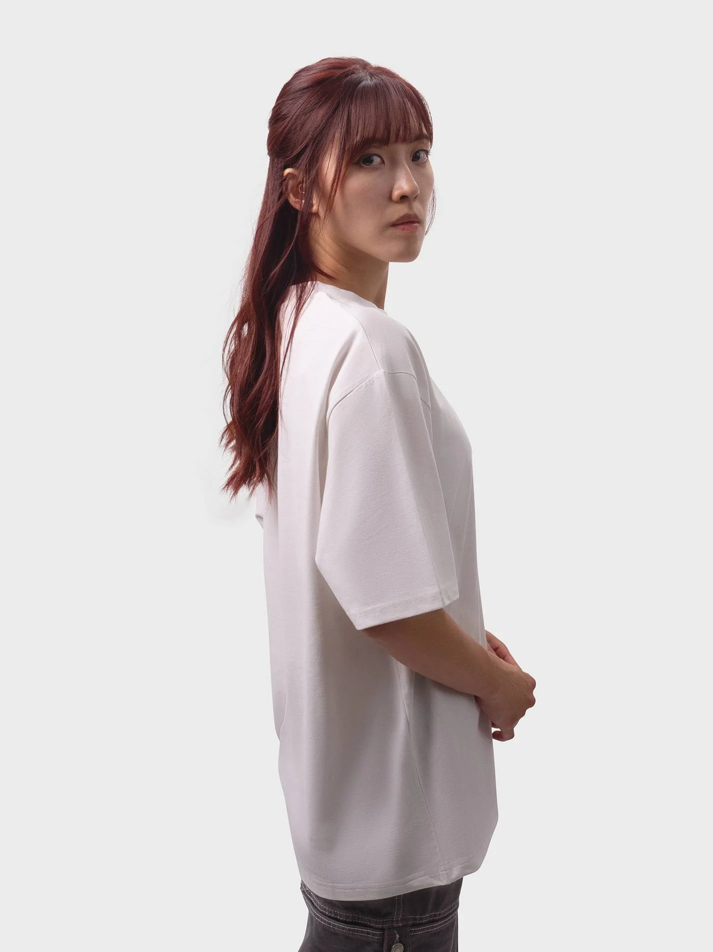 Sidney Sussex College Cambridge MCR Unisex Heavy Oversized T-Shirt - Image 4