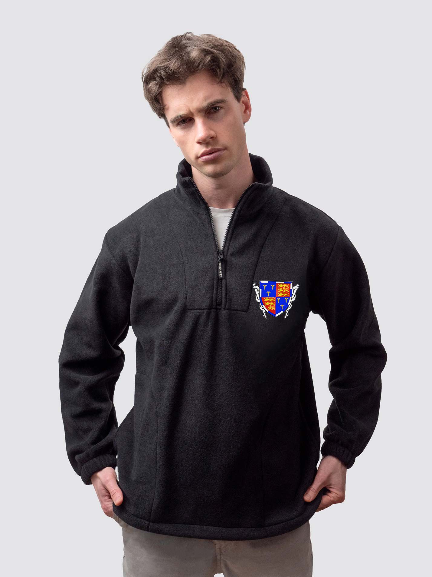 SJCMS Unisex 1/4 Zip Fleece