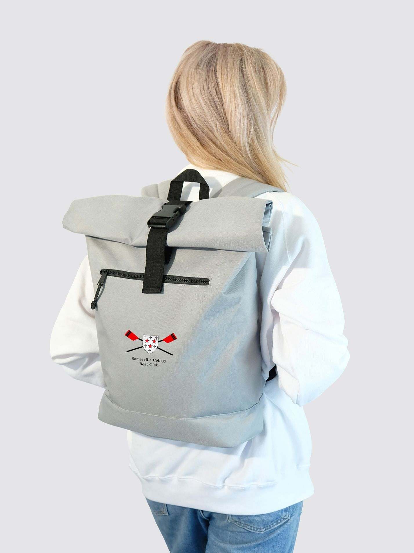 Somerville College Boat Club Roll Top Backpack