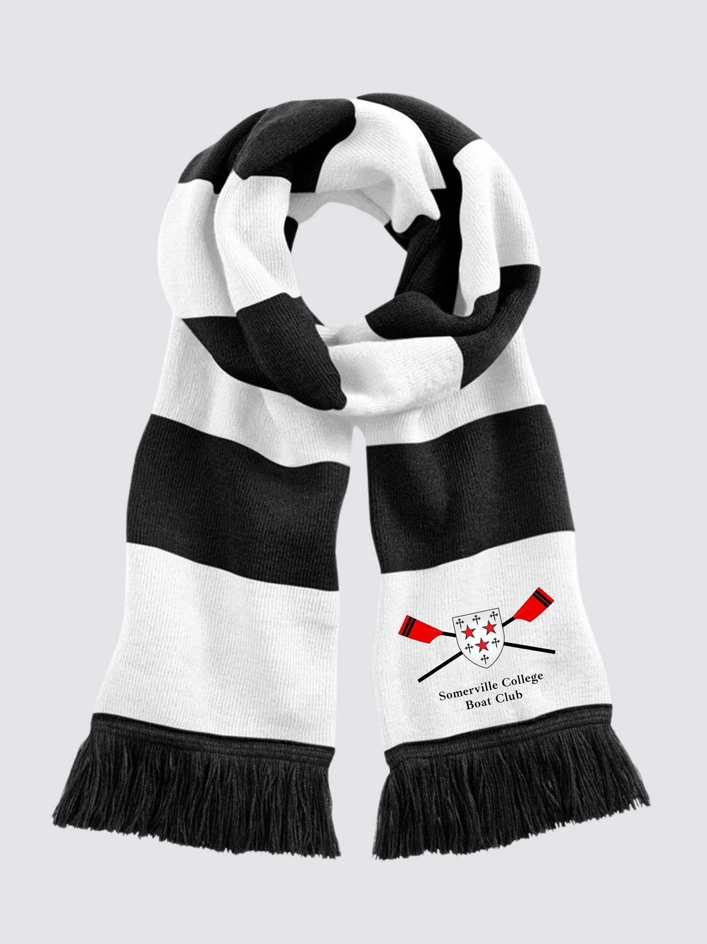 Somerville College Boat Club Striped Scarf - Image 2