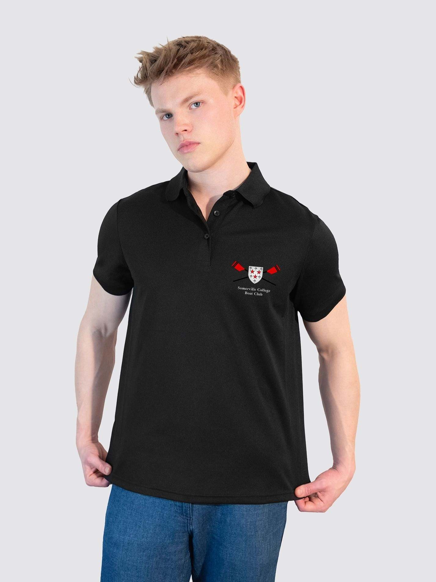 Somerville College Boat Club Sustainable Men's Polo Shirt