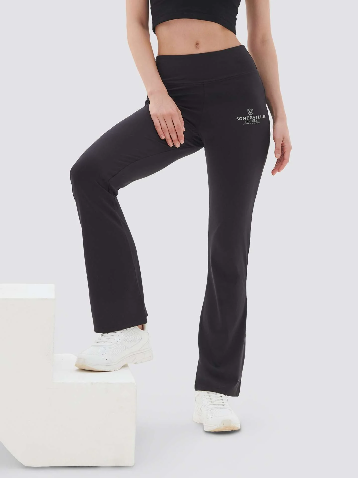 Somerville College Oxford MCR Modern Logo Ladies Flared Leggings