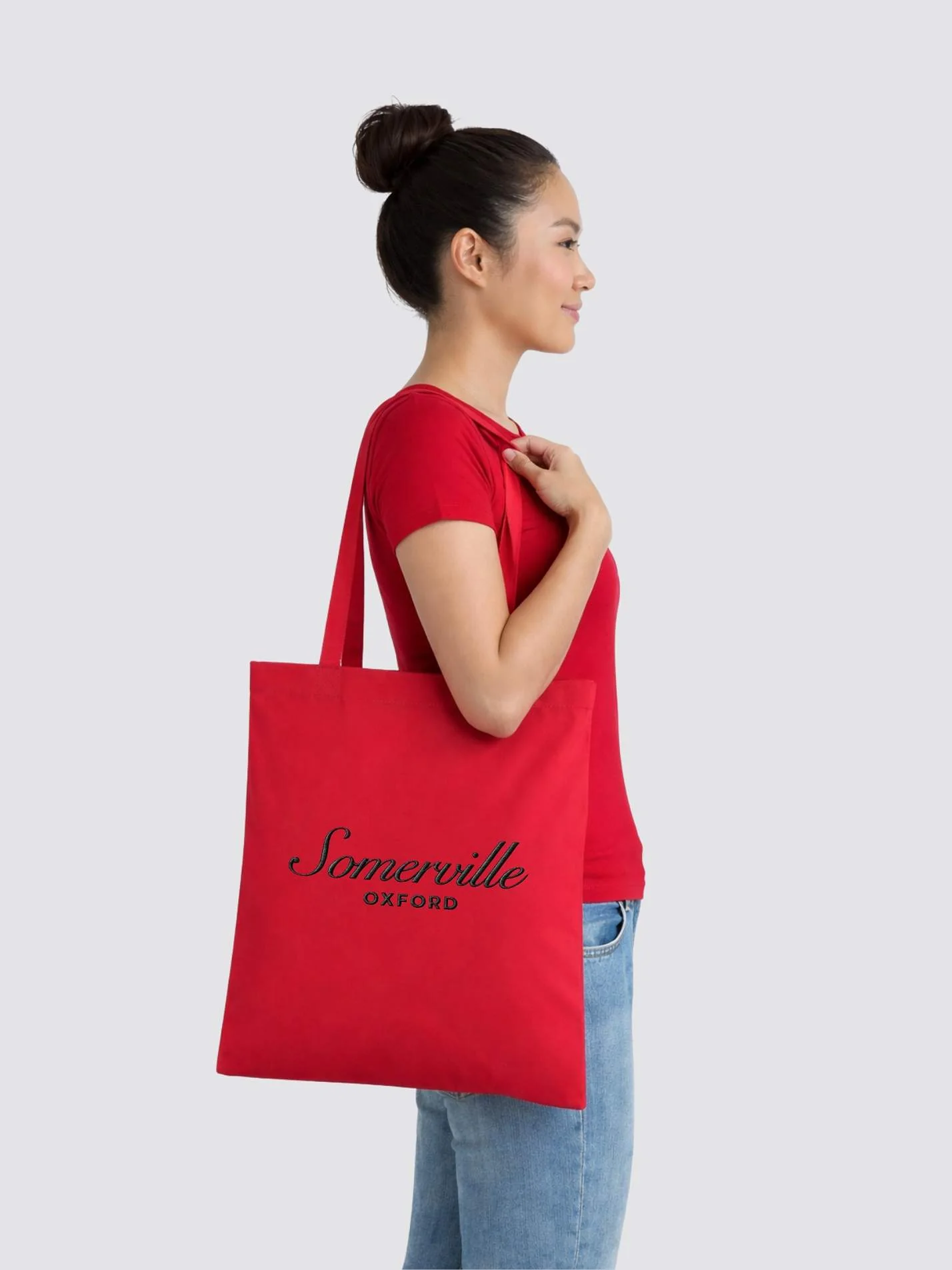 Somerville College Oxford MCR Heritage Cotton Tote Bag - Image 2