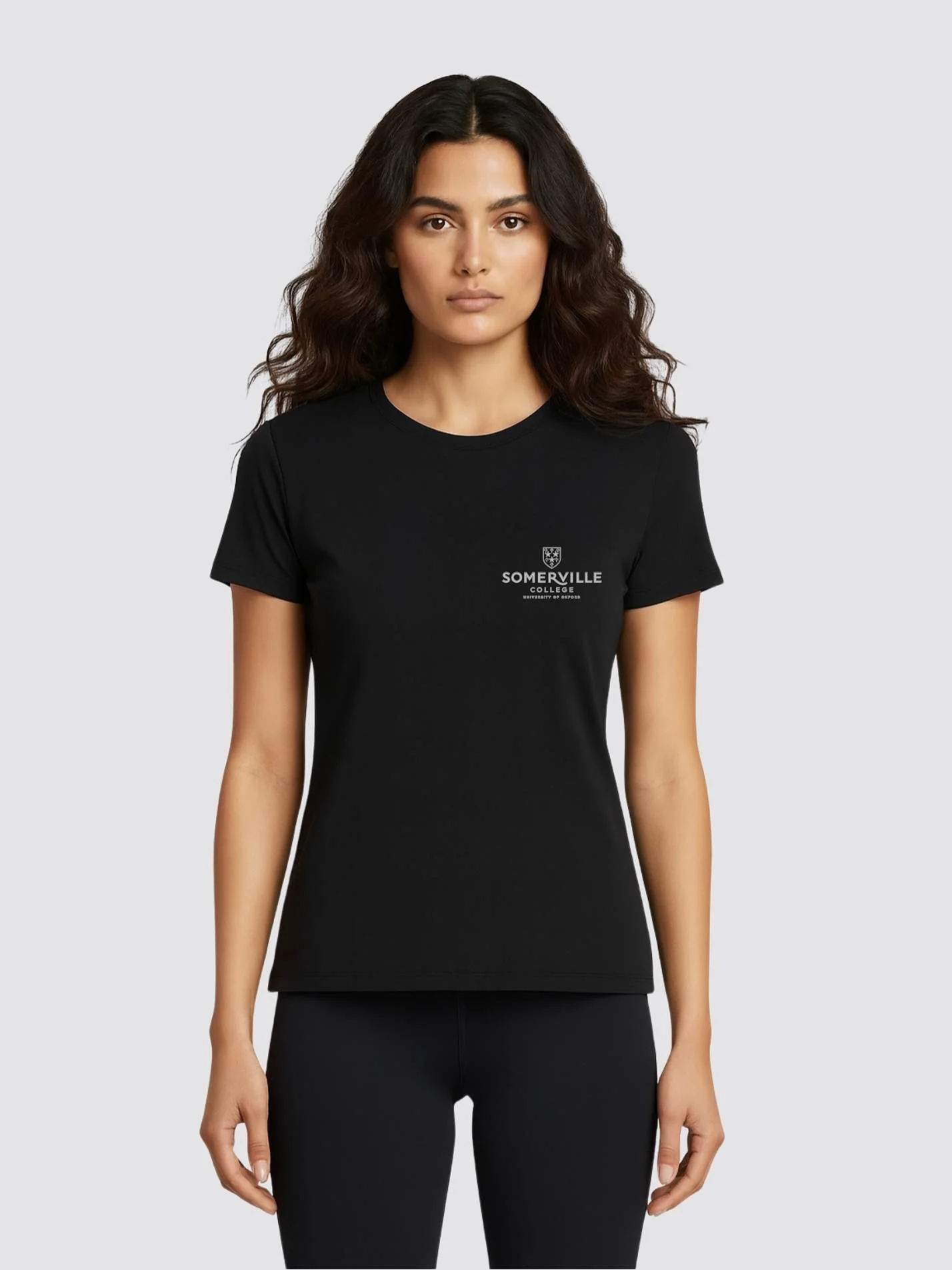 Somerville College Oxford MCR Modern Logo Ladies Fit Performance T-Shirt