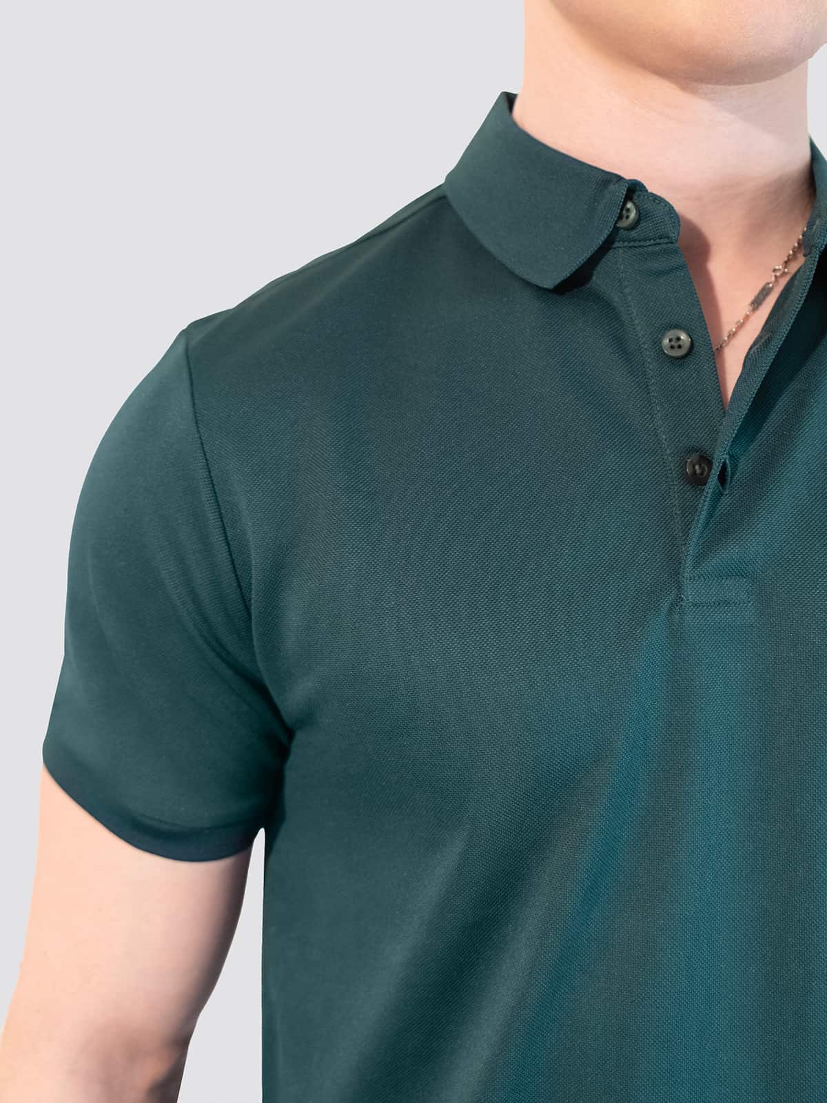 Somerville College Oxford MCR Modern Logo Sustainable Men's Polo Shirt - Image 6