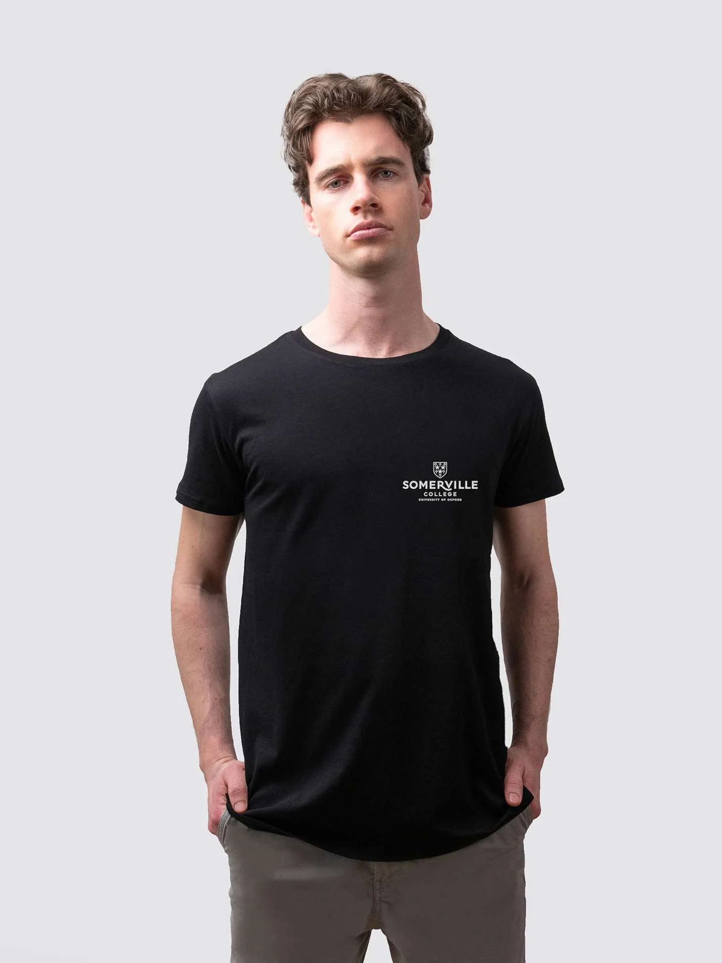 Somerville College Oxford MCR Modern Logo Unisex Organic Cotton T-Shirt