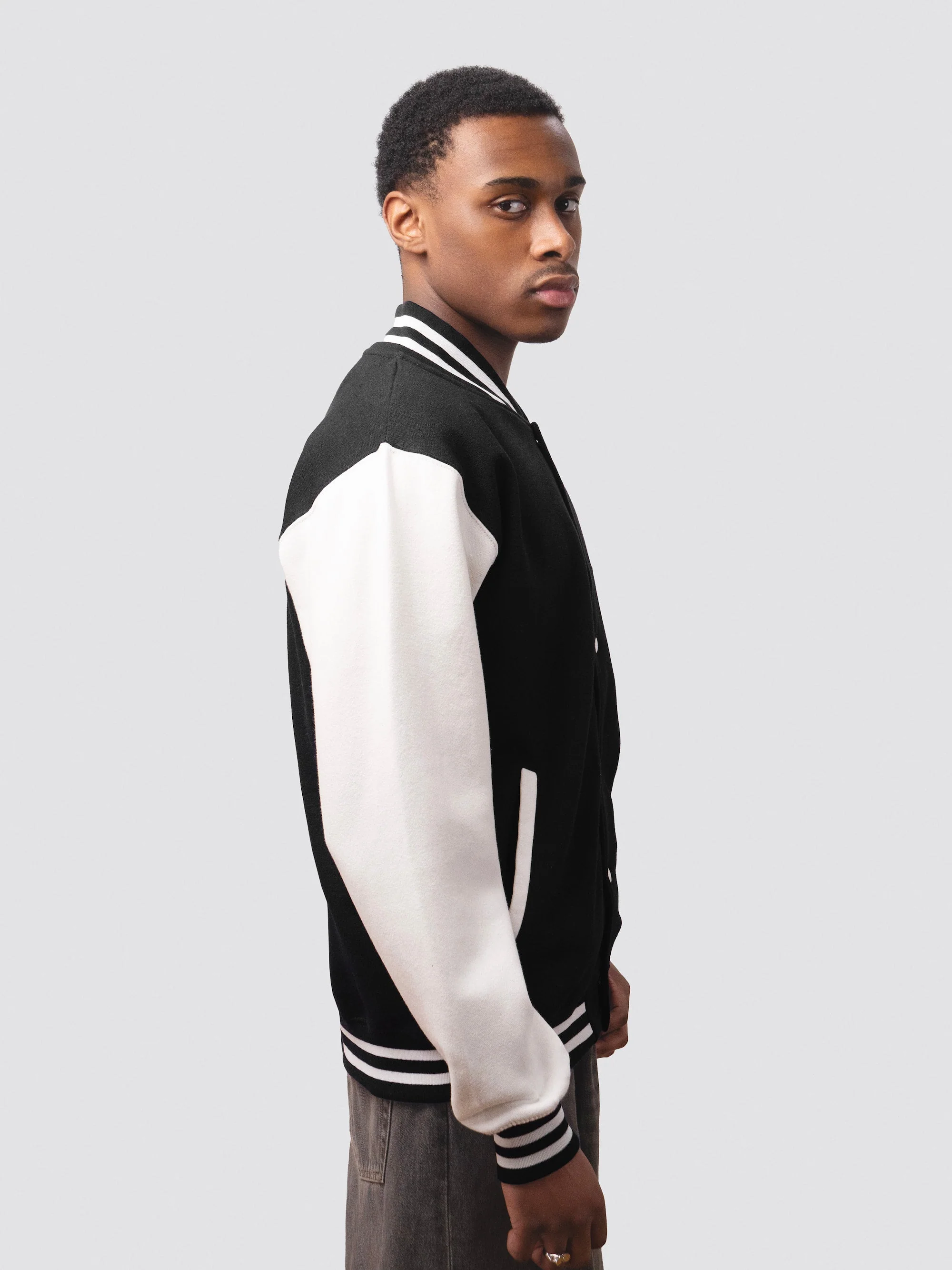 Somerville College Oxford JCR Modern Logo Varsity Jacket - Image 6