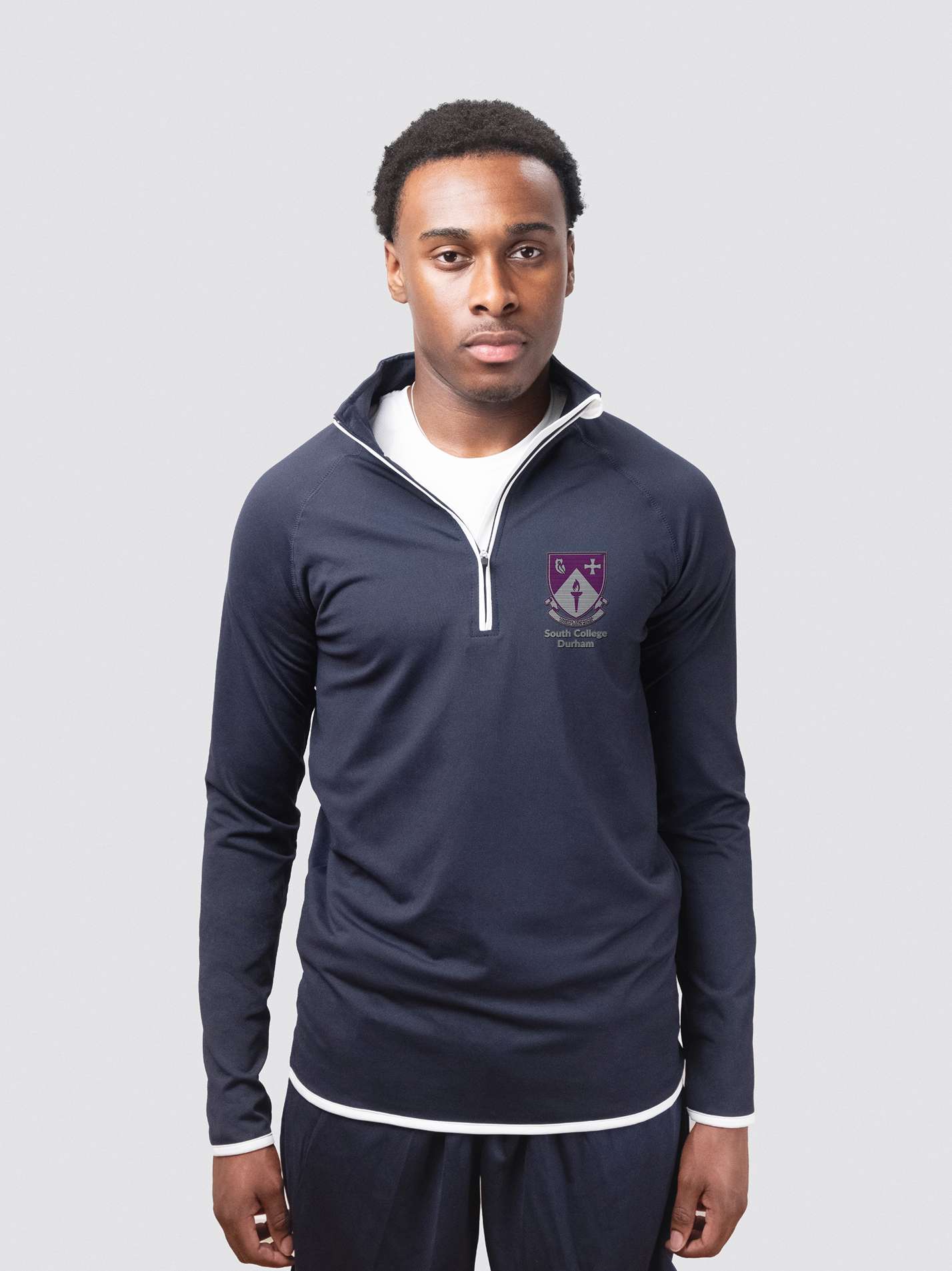 South College Durham Men's Performance 1/4 Zip Sweatshirt
