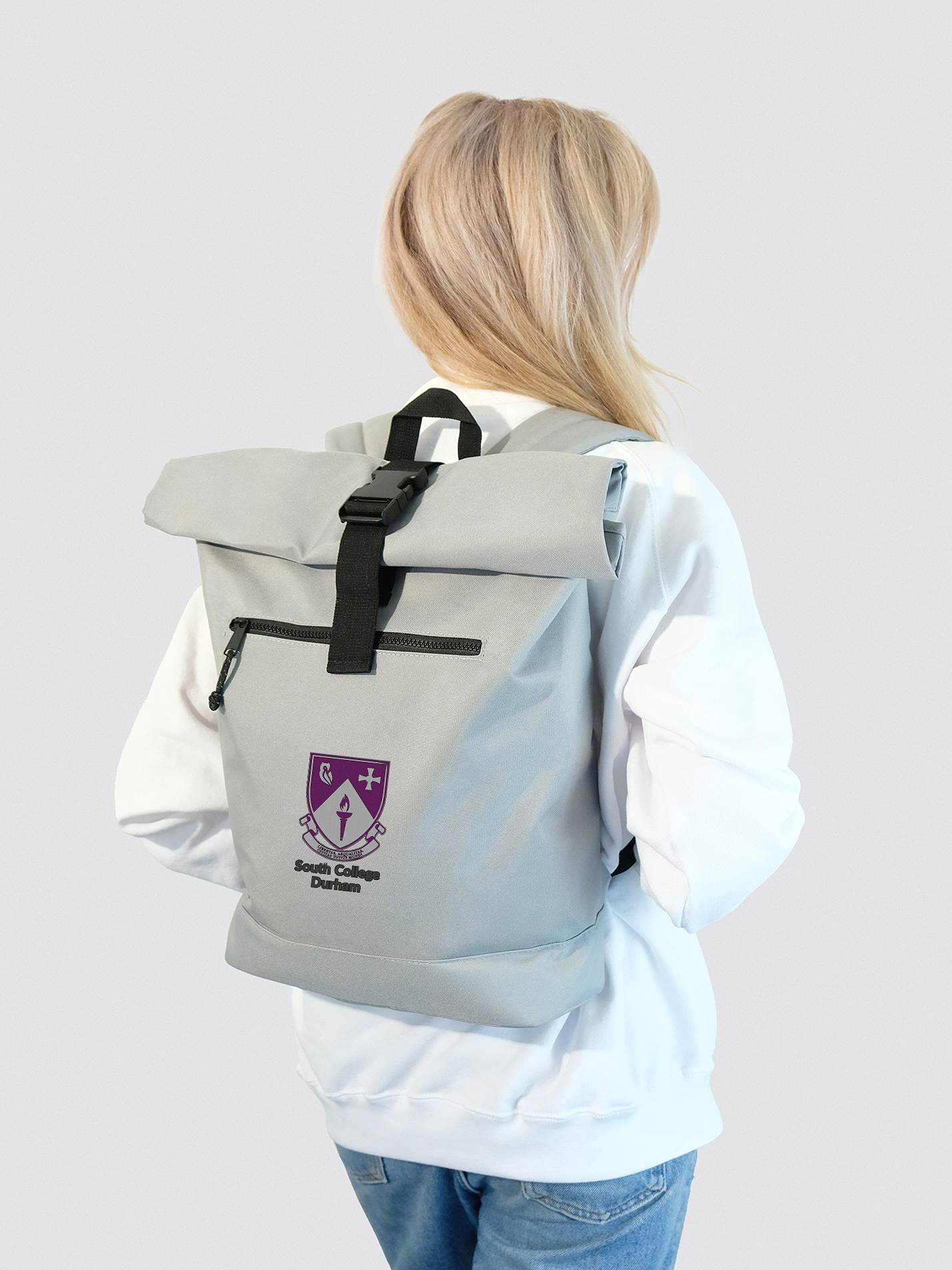 South College Durham Roll Top Backpack
