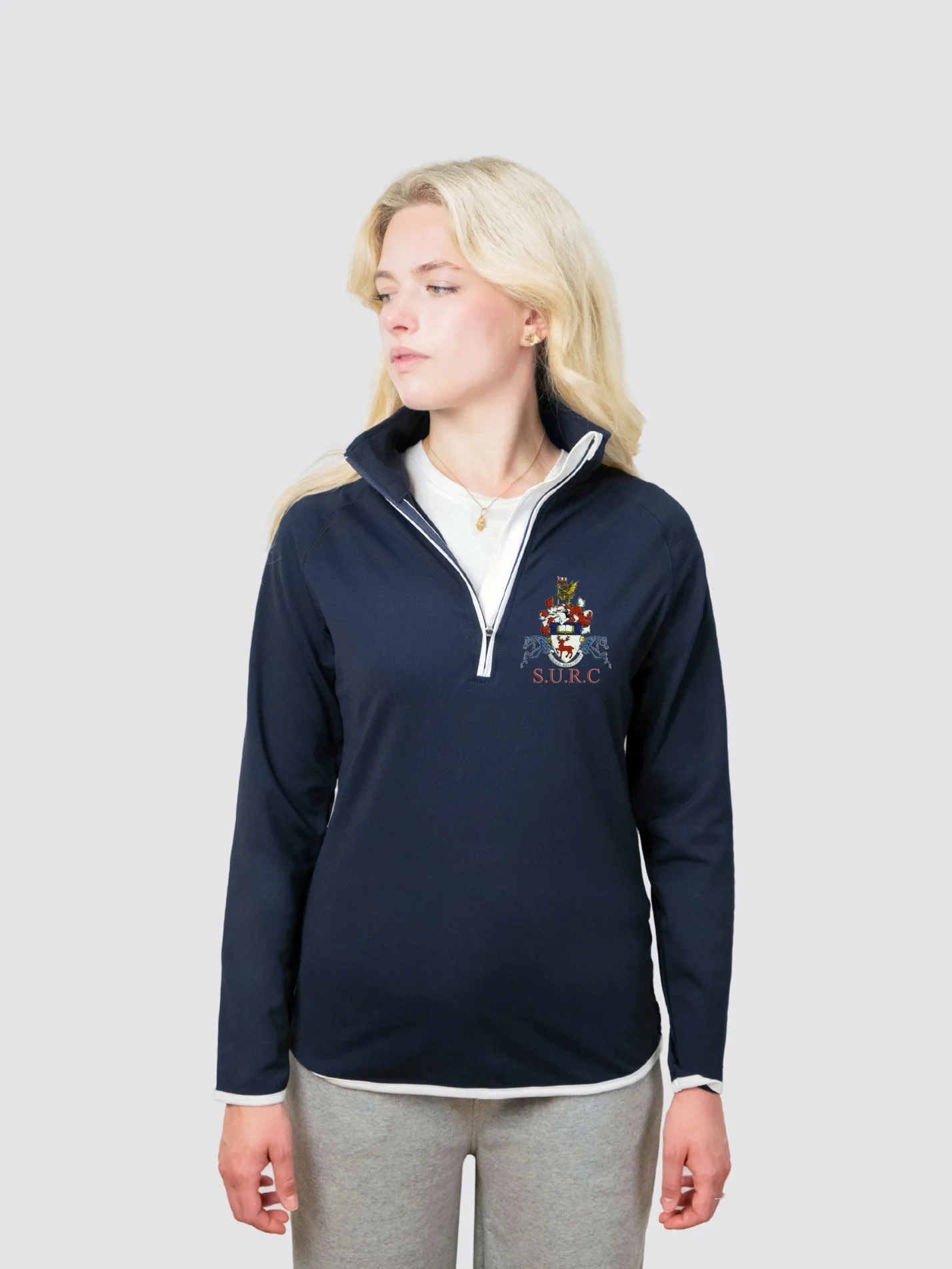 Southampton Riding Club Ladies Performance 1/4 Zip Sweatshirt