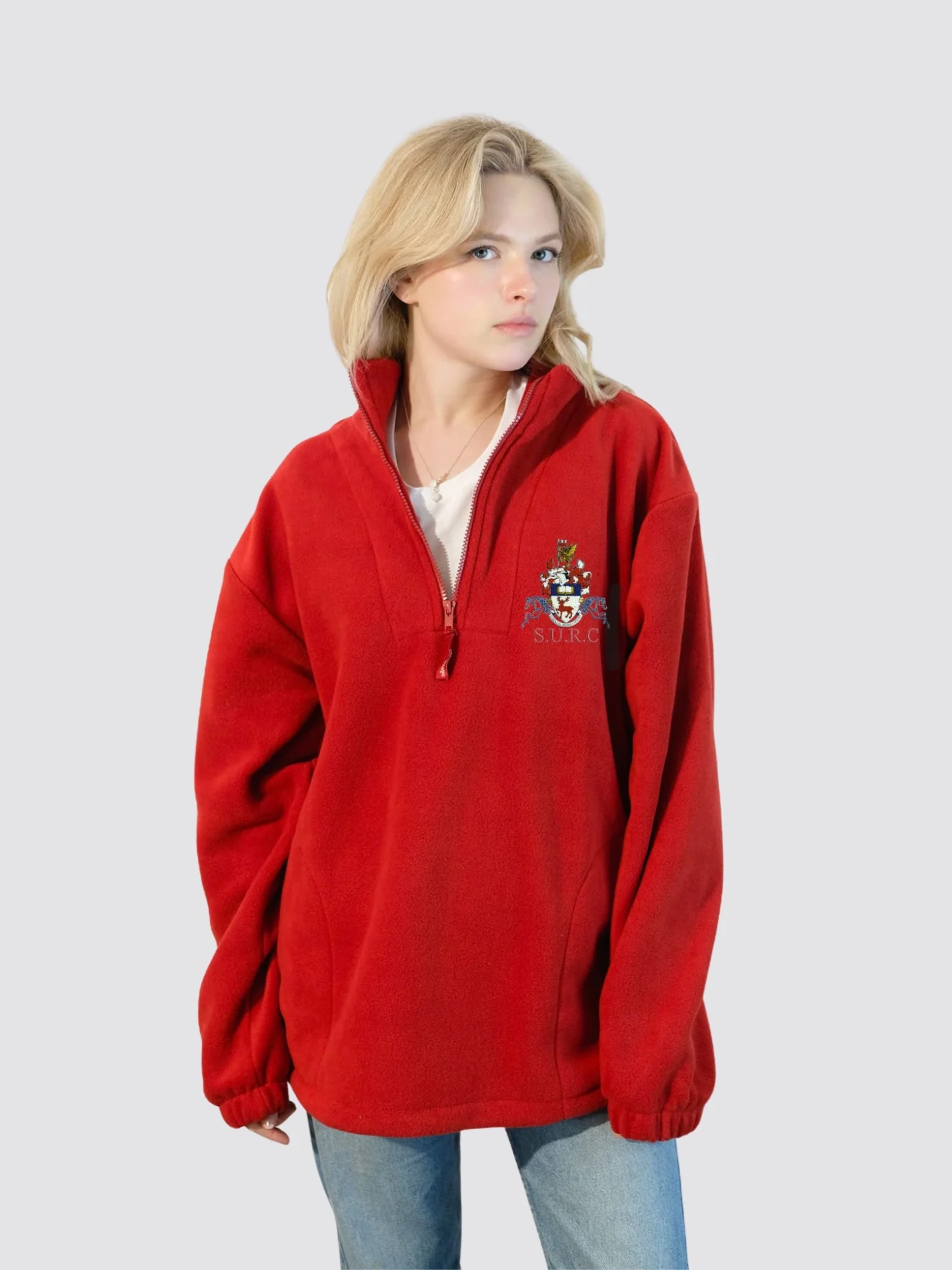 Southampton Riding Club Unisex 1/4 Zip Fleece - Image 6