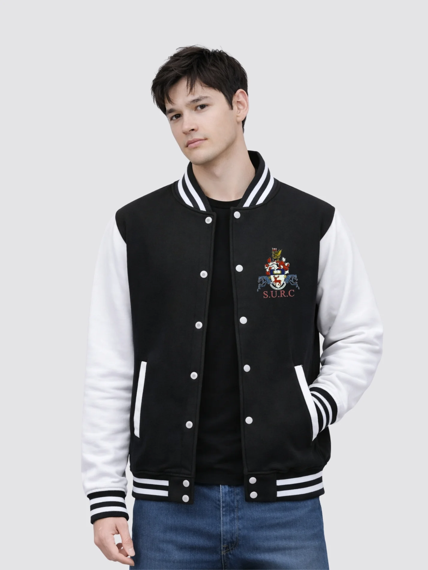 Southampton Riding Club Varsity Jacket - Image 6