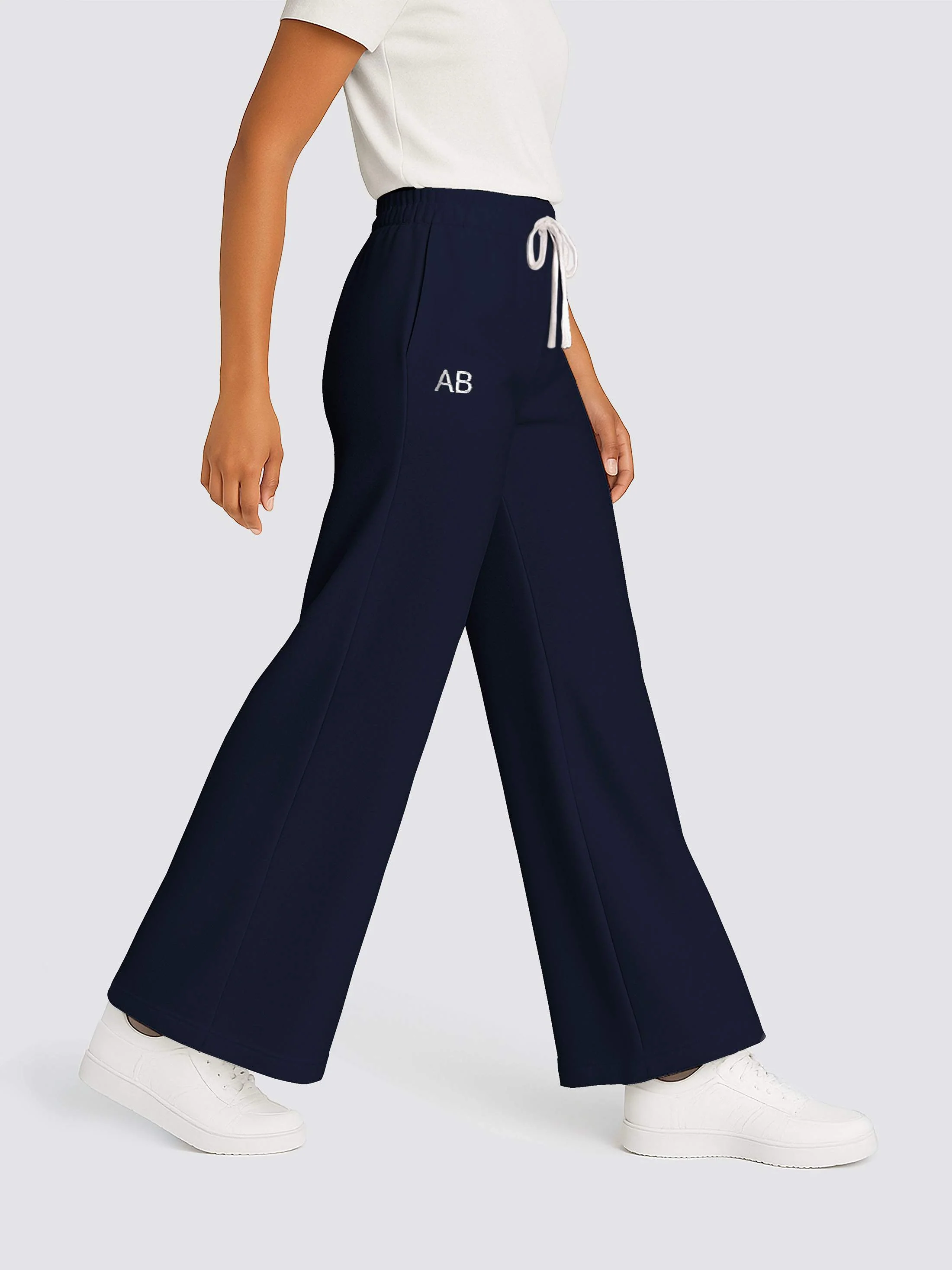 Southampton University Darts Club Varsity Wide-Leg Joggers - Image 3