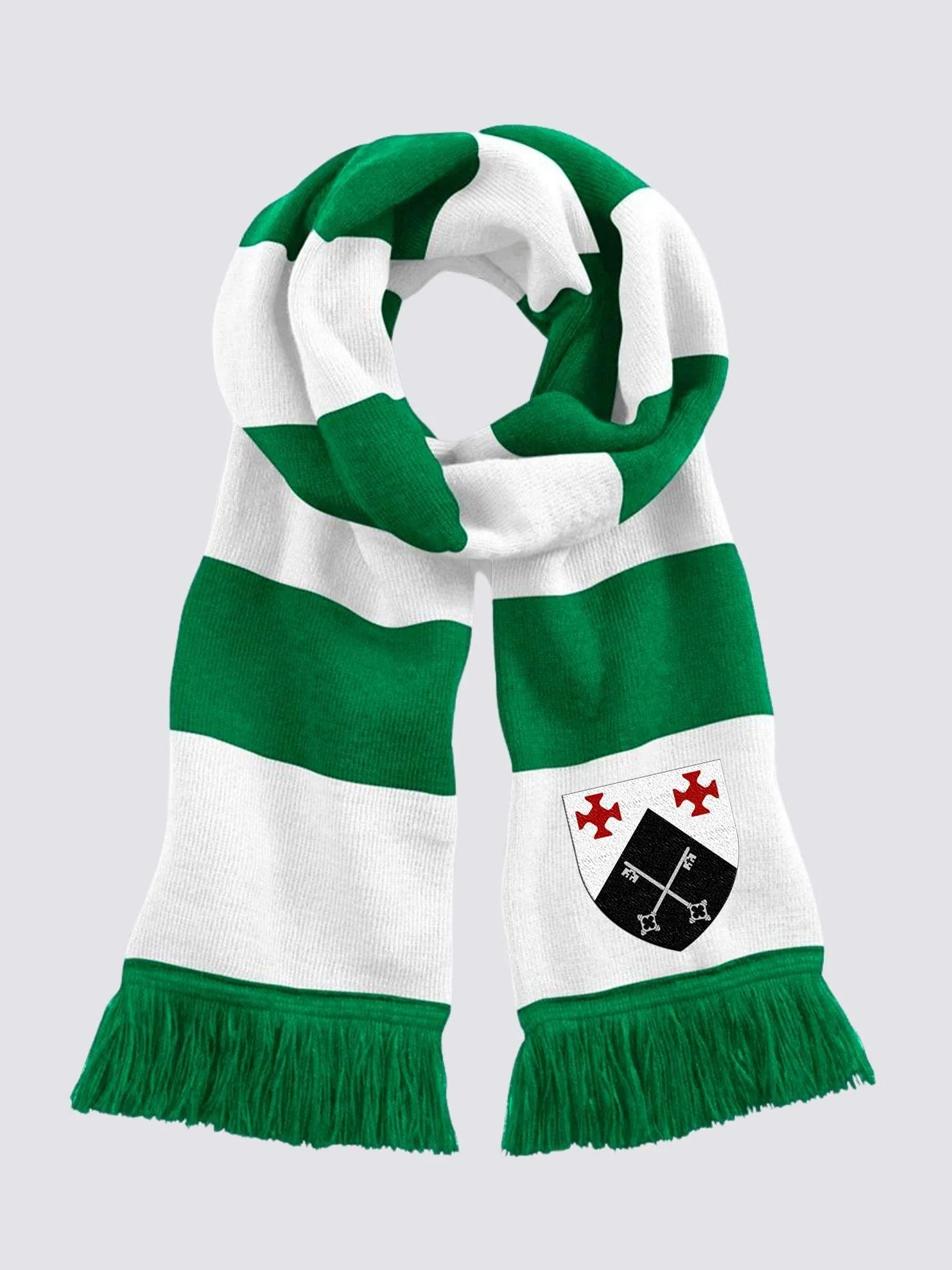 St Aidan SCR Striped Scarf - Image 2
