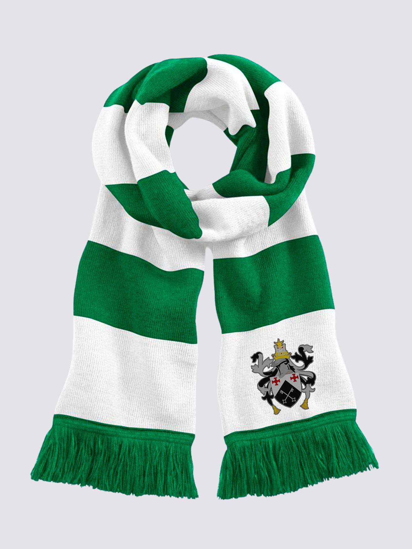 St Aidan's College Durham Striped Scarf