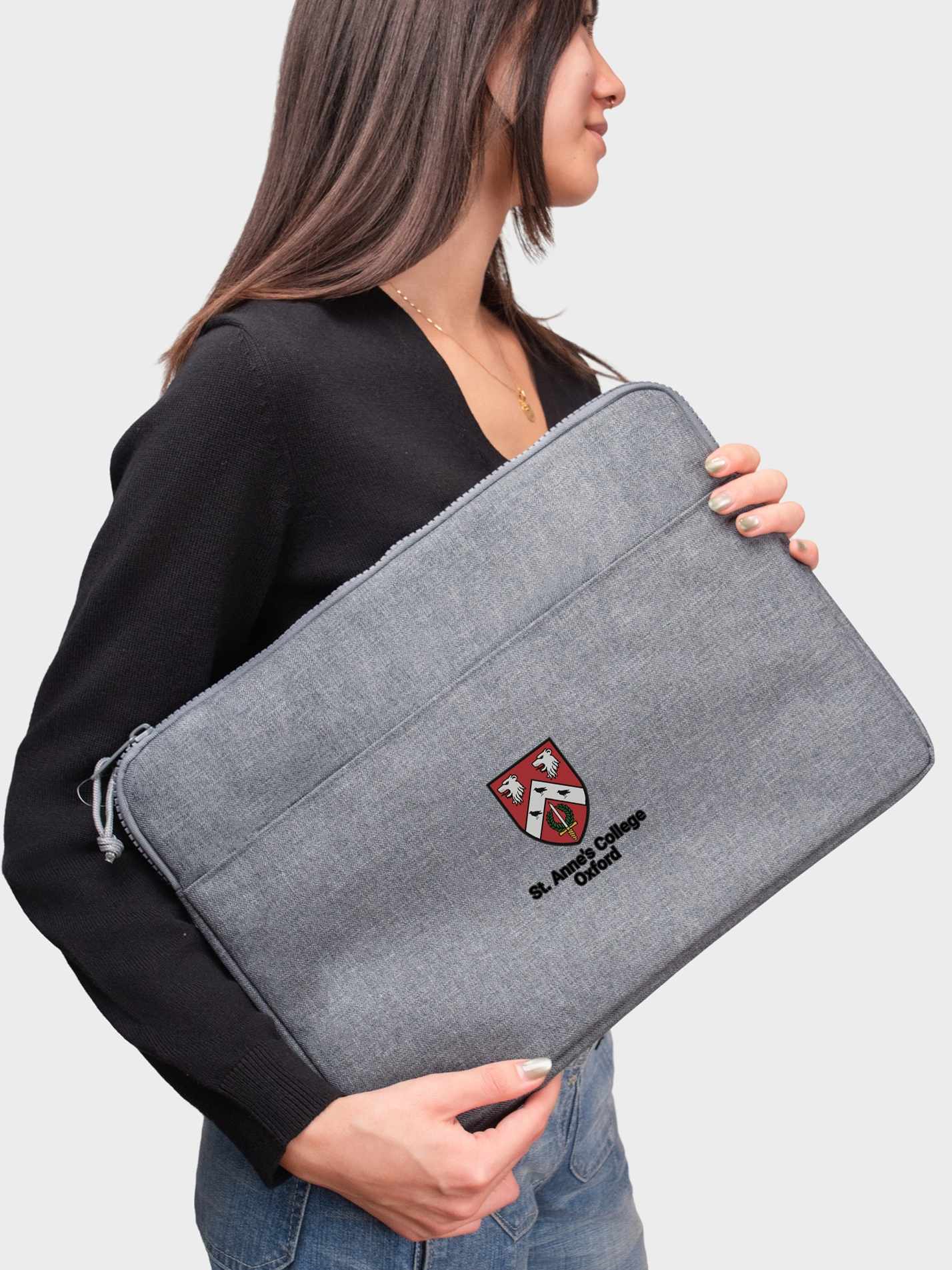 St Anne's College Oxford MCR Essentials Laptop Case - Image 2