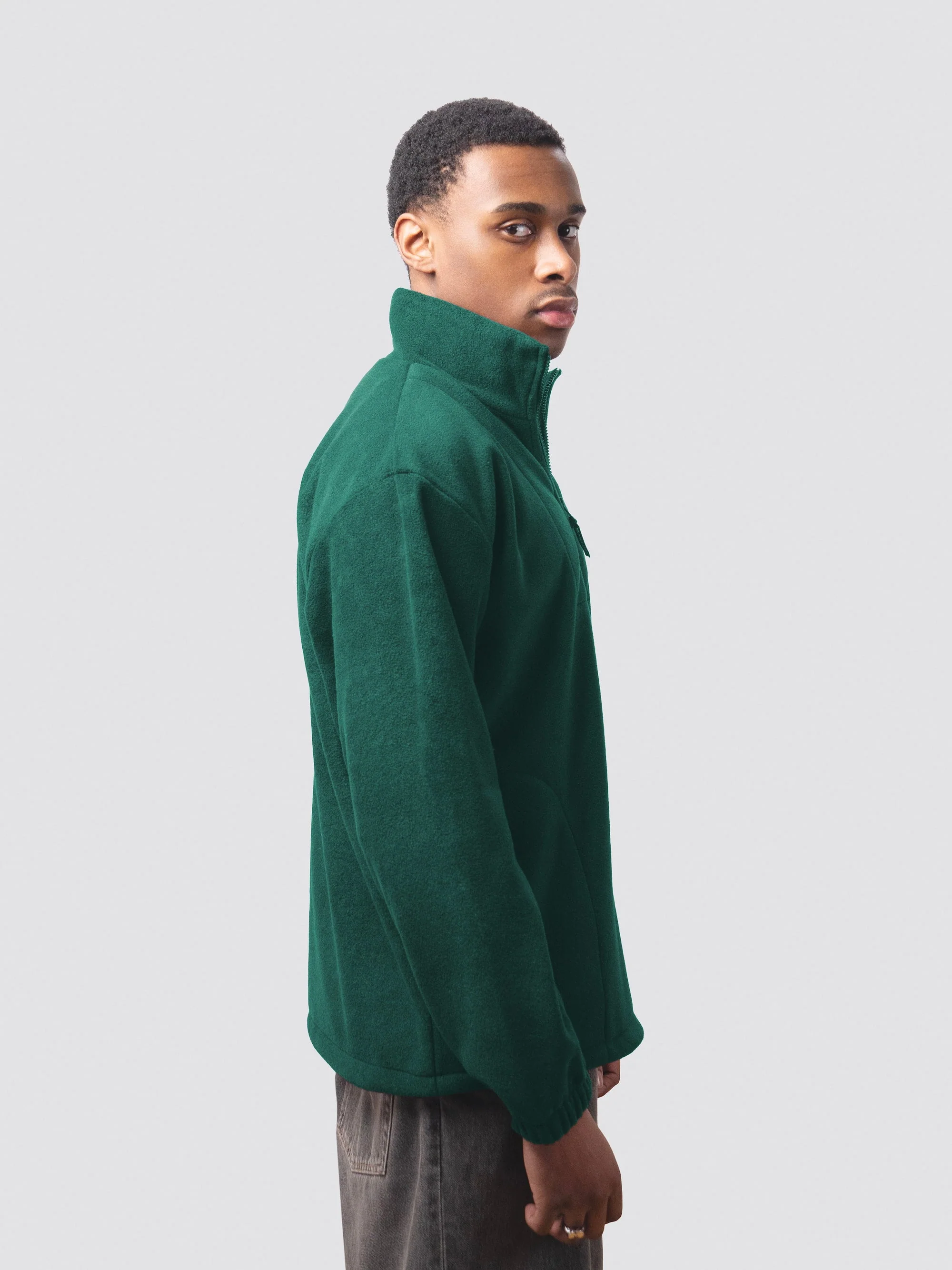 St Anne's College Oxford MCR Unisex 1/4 Zip Fleece - Image 8