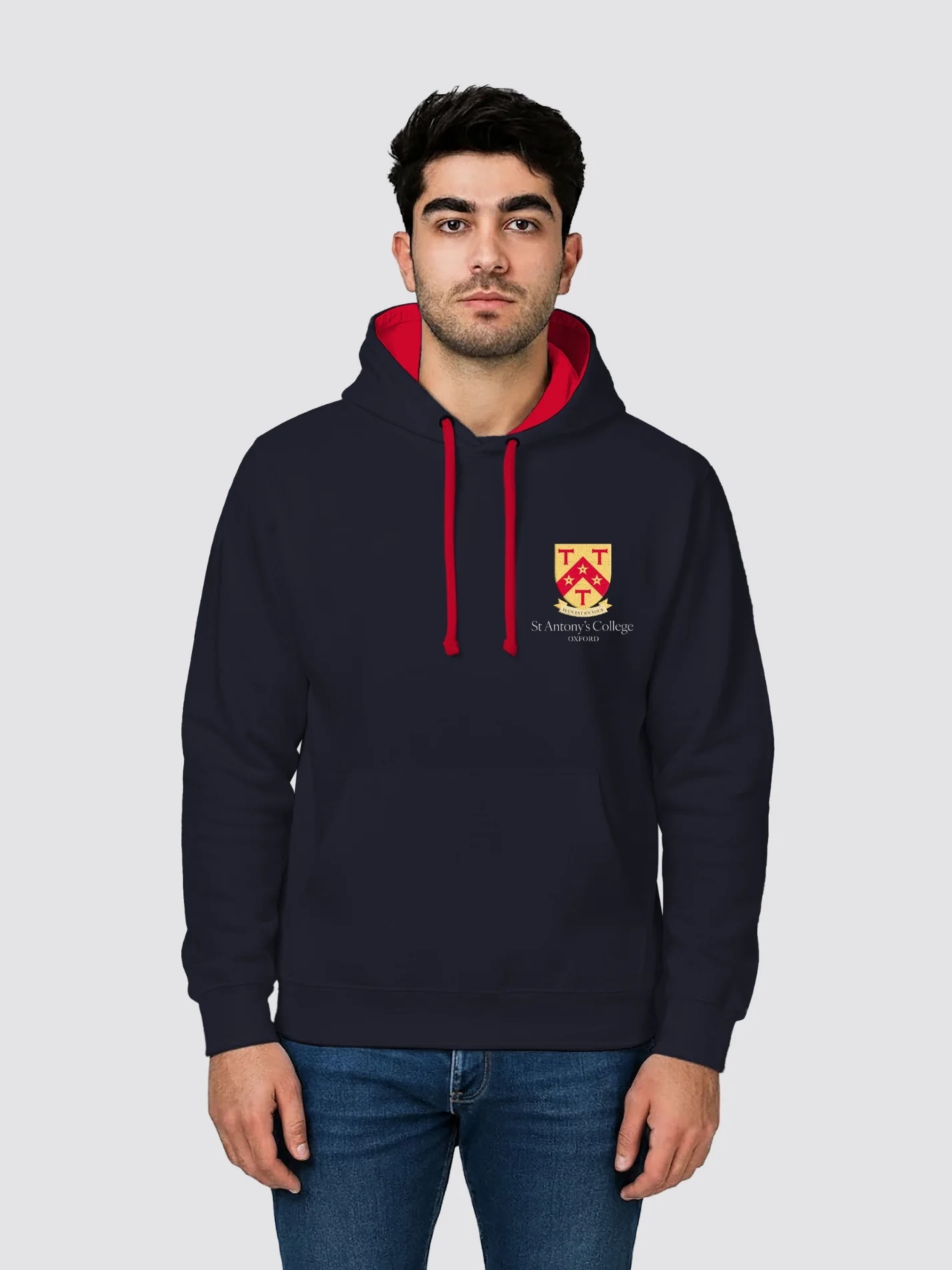 St Antony's College Oxford Contrast Hoodie