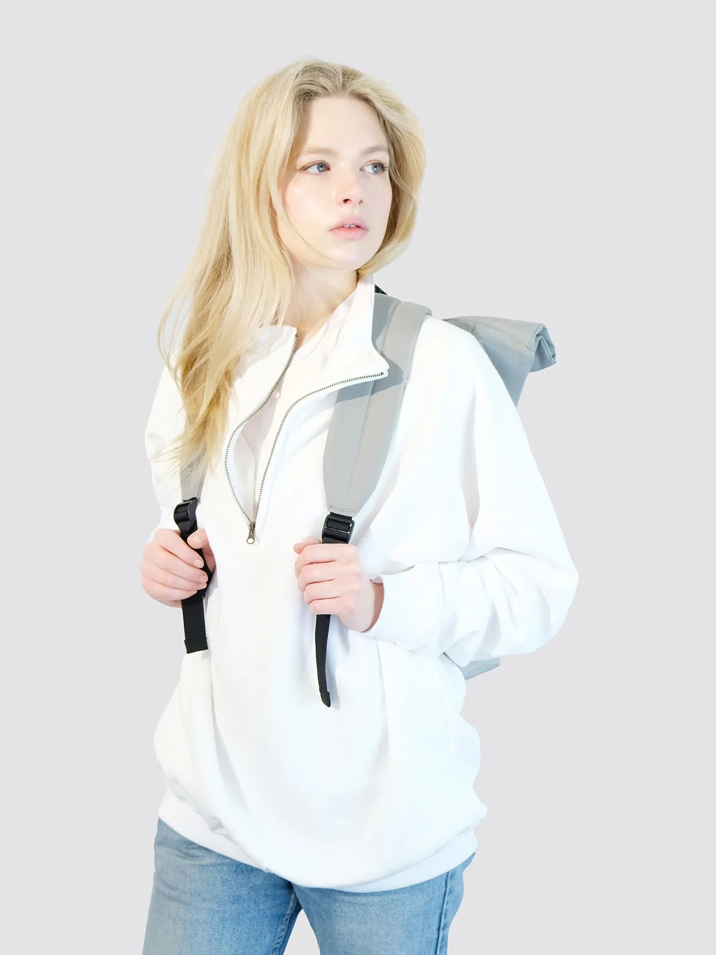 St Antony's College Oxford Roll Top Backpack - Image 3