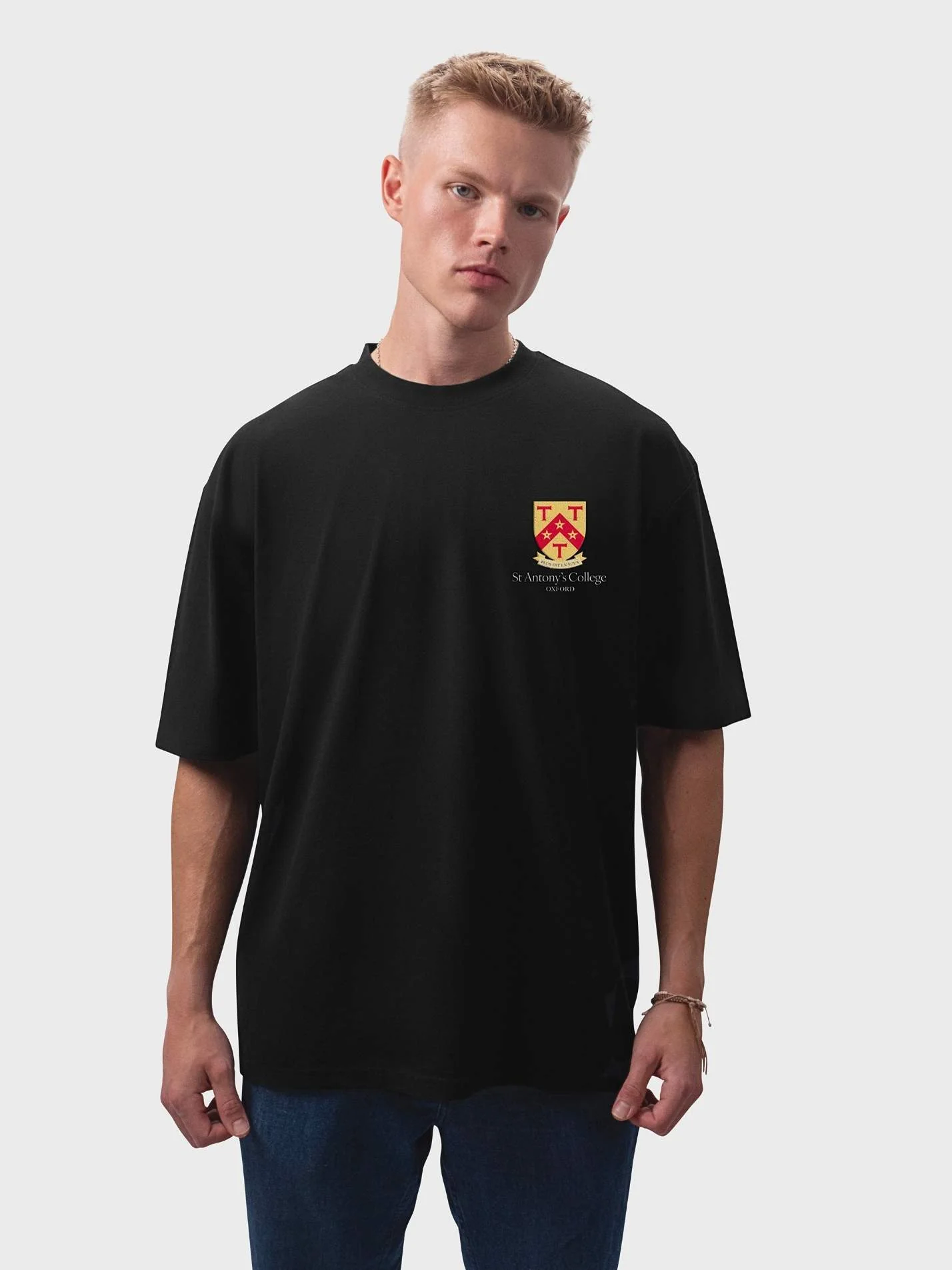 St Antony's College Oxford Unisex Heavy Oversized T-Shirt