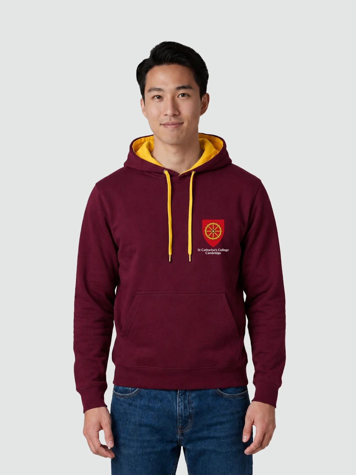St Catharine's College Cambridge Contrast Hoodie