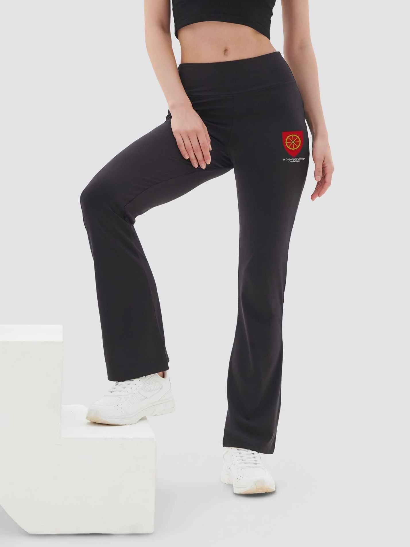 St Catharine's College Cambridge Ladies Flared Leggings