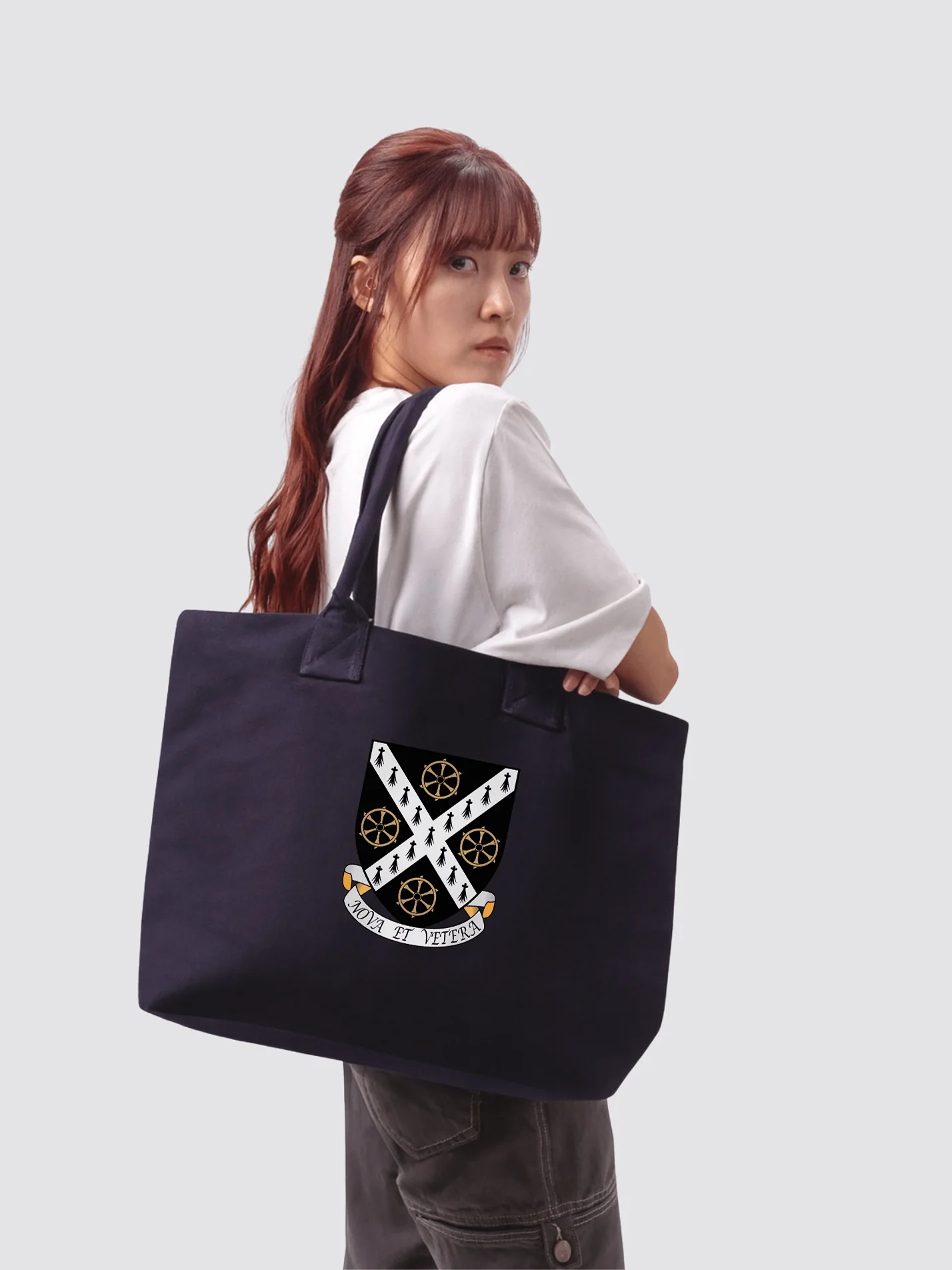 St Catherine's College Oxford JCR Cotton Canvas Printed Shopper Bag