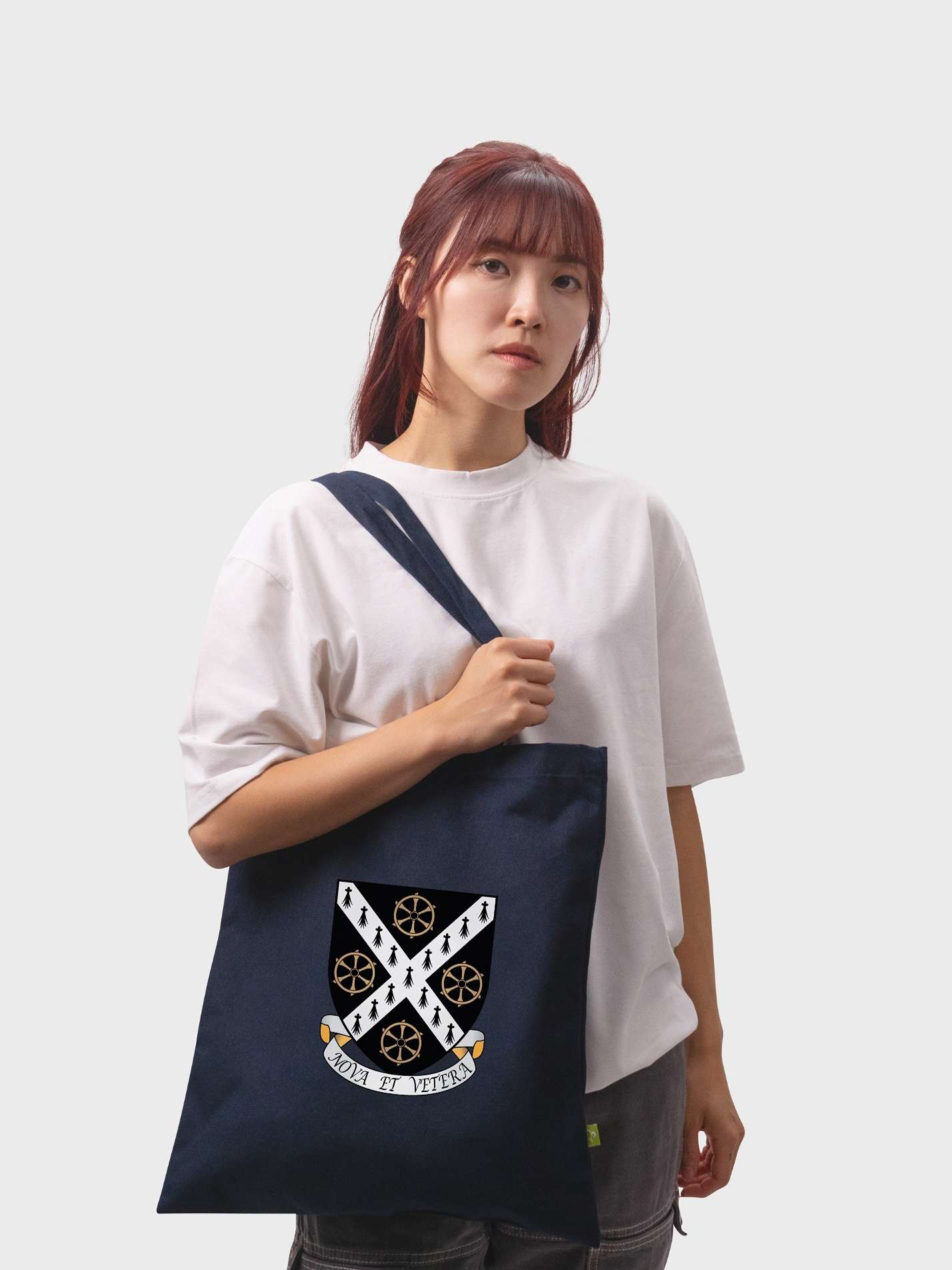 St Catherine's College Oxford MCR Organic Cotton Printed Tote Bag - Image 2