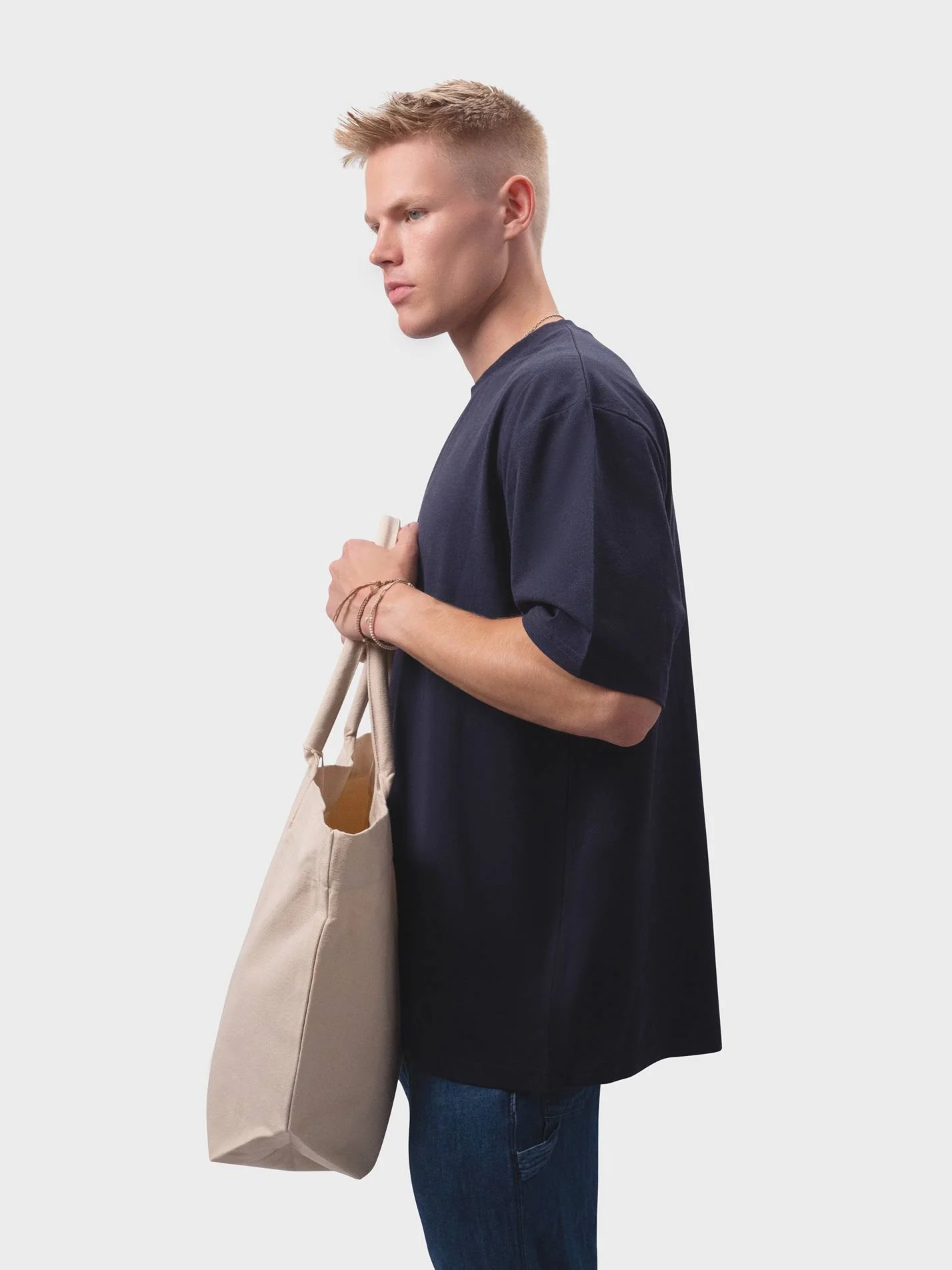 St Chad Alumni Cotton Canvas Printed Shopper Bag - Image 3
