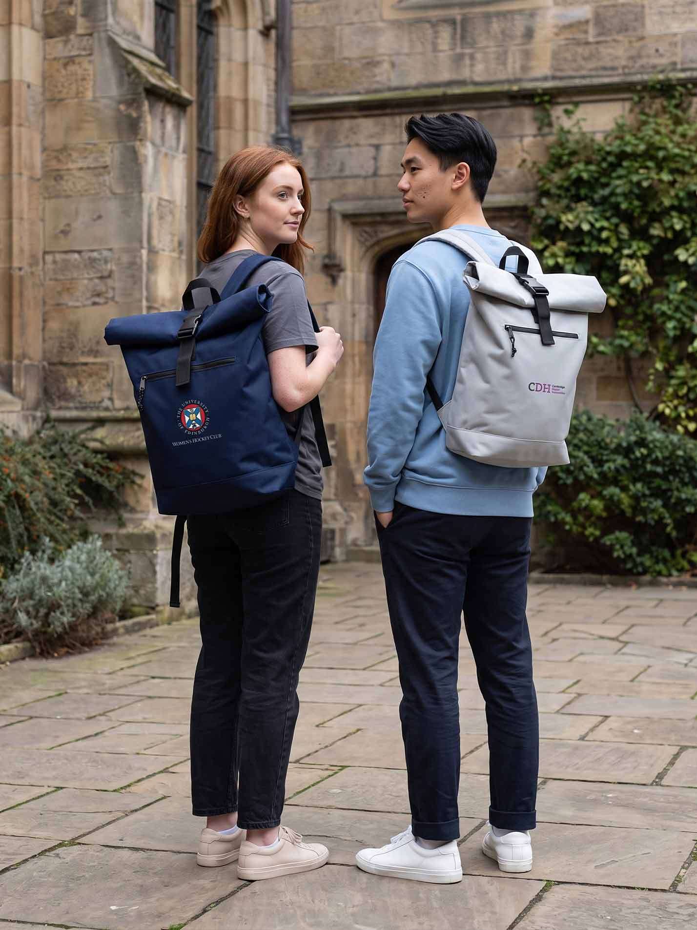 Anglia Ruskin Medical Students Roll Top Backpack - Image 2