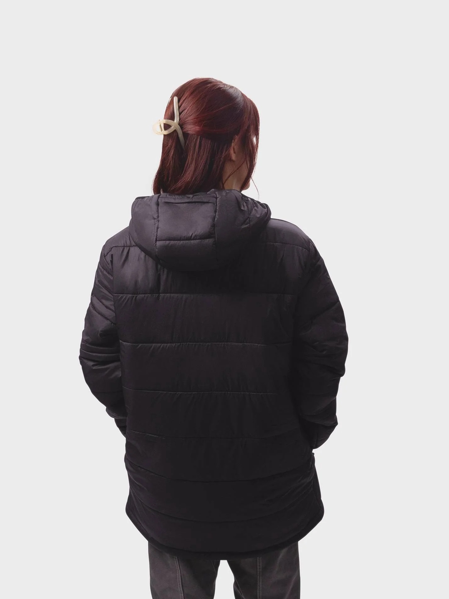 St Chad's College Durham JCR Sustainable Unisex Hooded Puffer Jacket - Image 9