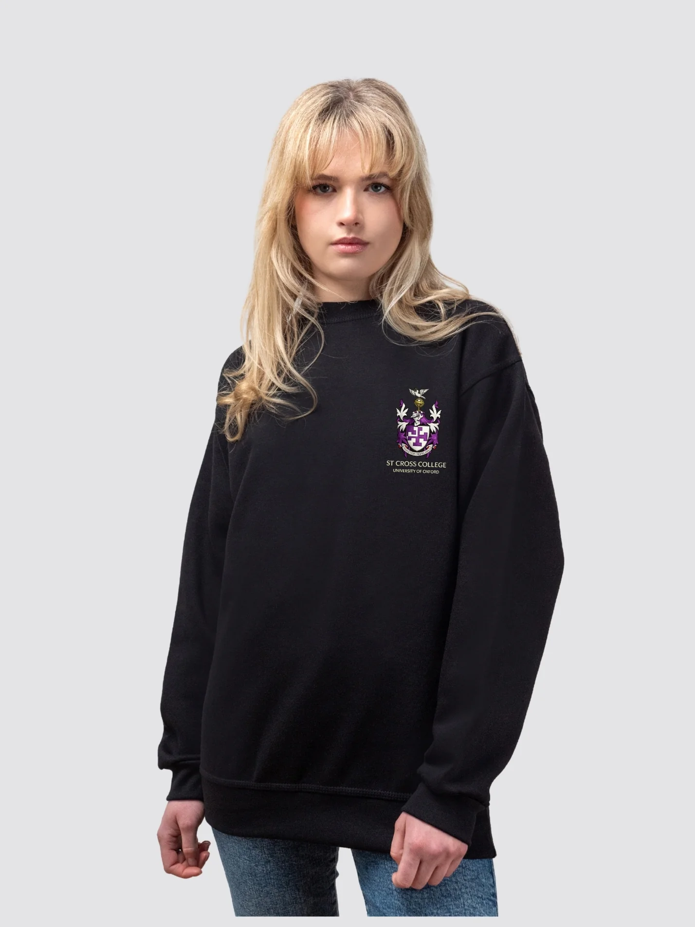 St Cross Coat of Arms Collection Unisex Heavyweight Sweatshirt