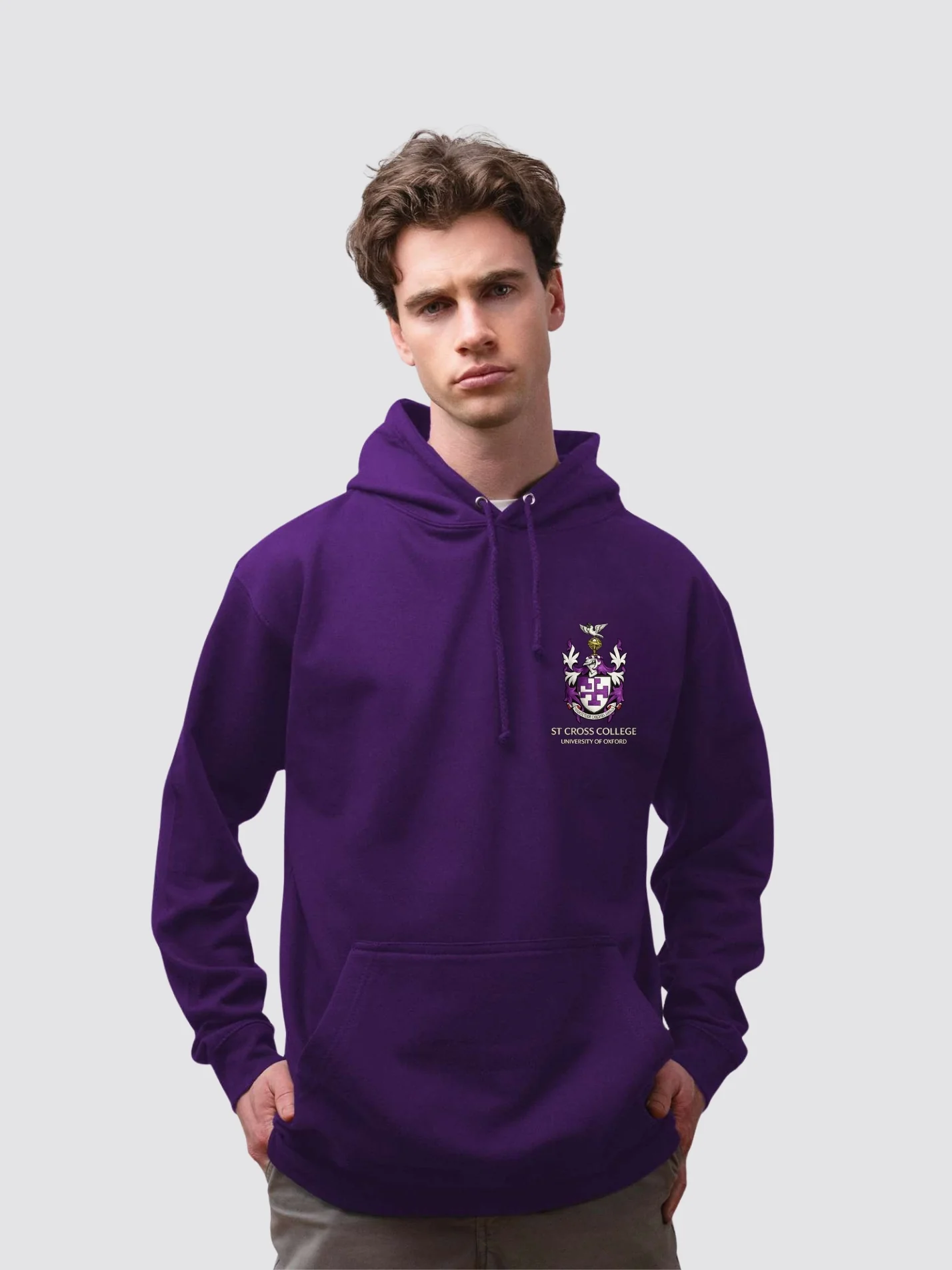St Cross Coat of Arms Collection Unisex Hoodie - Image 5