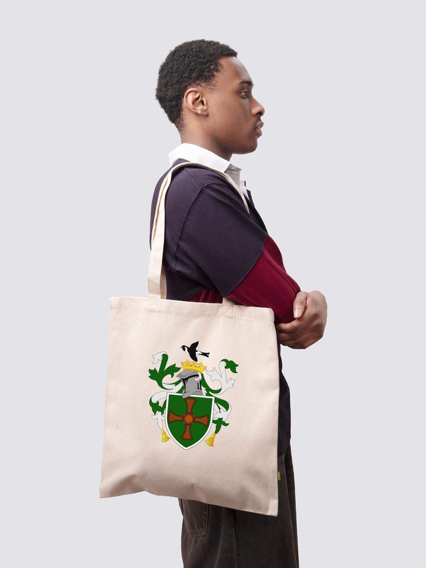 St Cuthbert's Society Durham Organic Cotton Printed Tote Bag