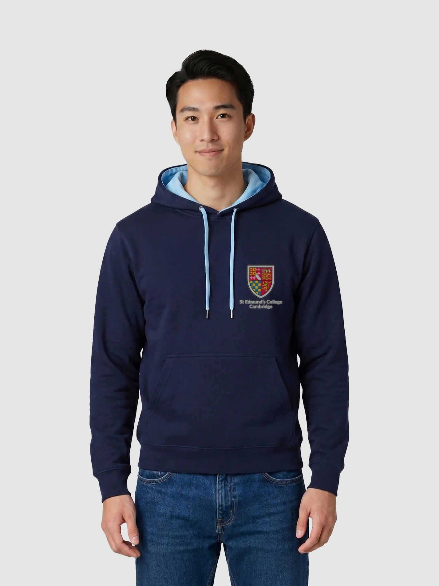 St Edmund Hall Oxford JCR Contrast Hoodie - Image 4
