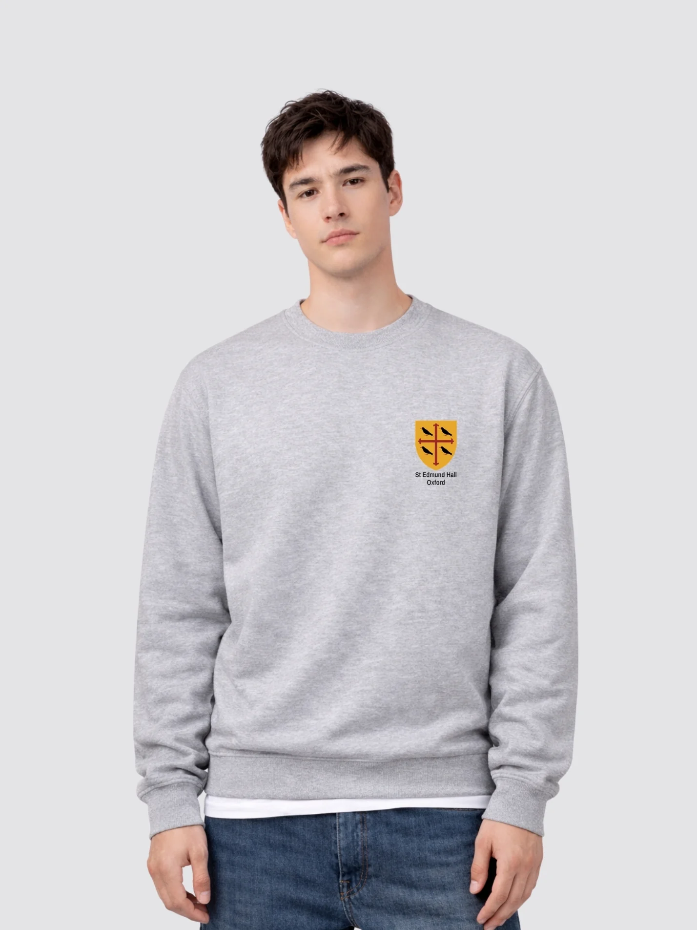 St Edmund Hall Oxford MCR Unisex Heavyweight Sweatshirt - Image 7
