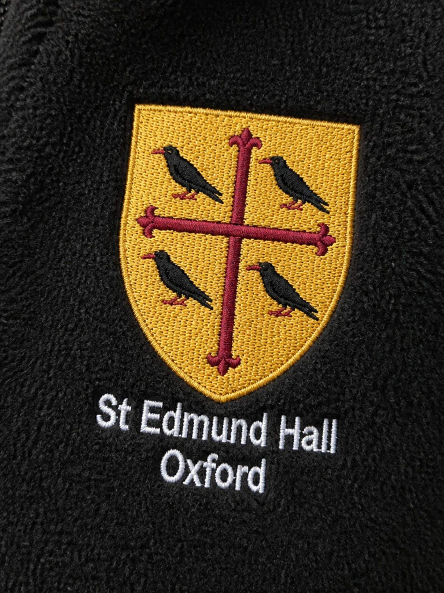 St Edmund Hall Oxford MCR Unisex 1/4 Zip Fleece - Image 3
