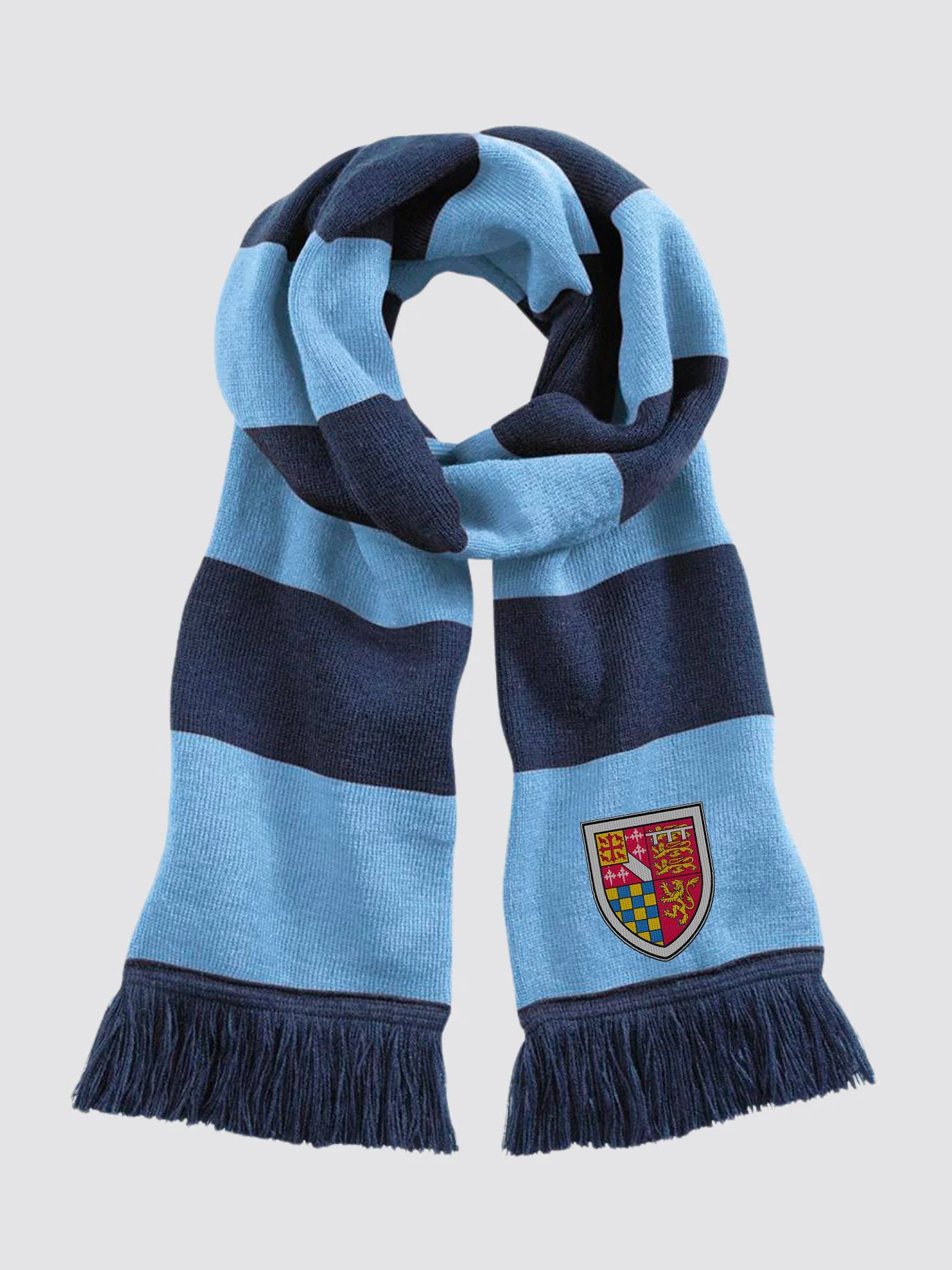 St Edmund's College Cambridge Striped Scarf