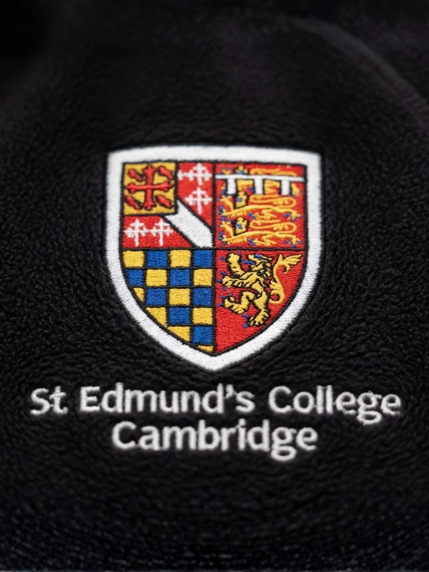 St Edmund's College Cambridge Unisex Polar Full Zip Fleece - Image 3