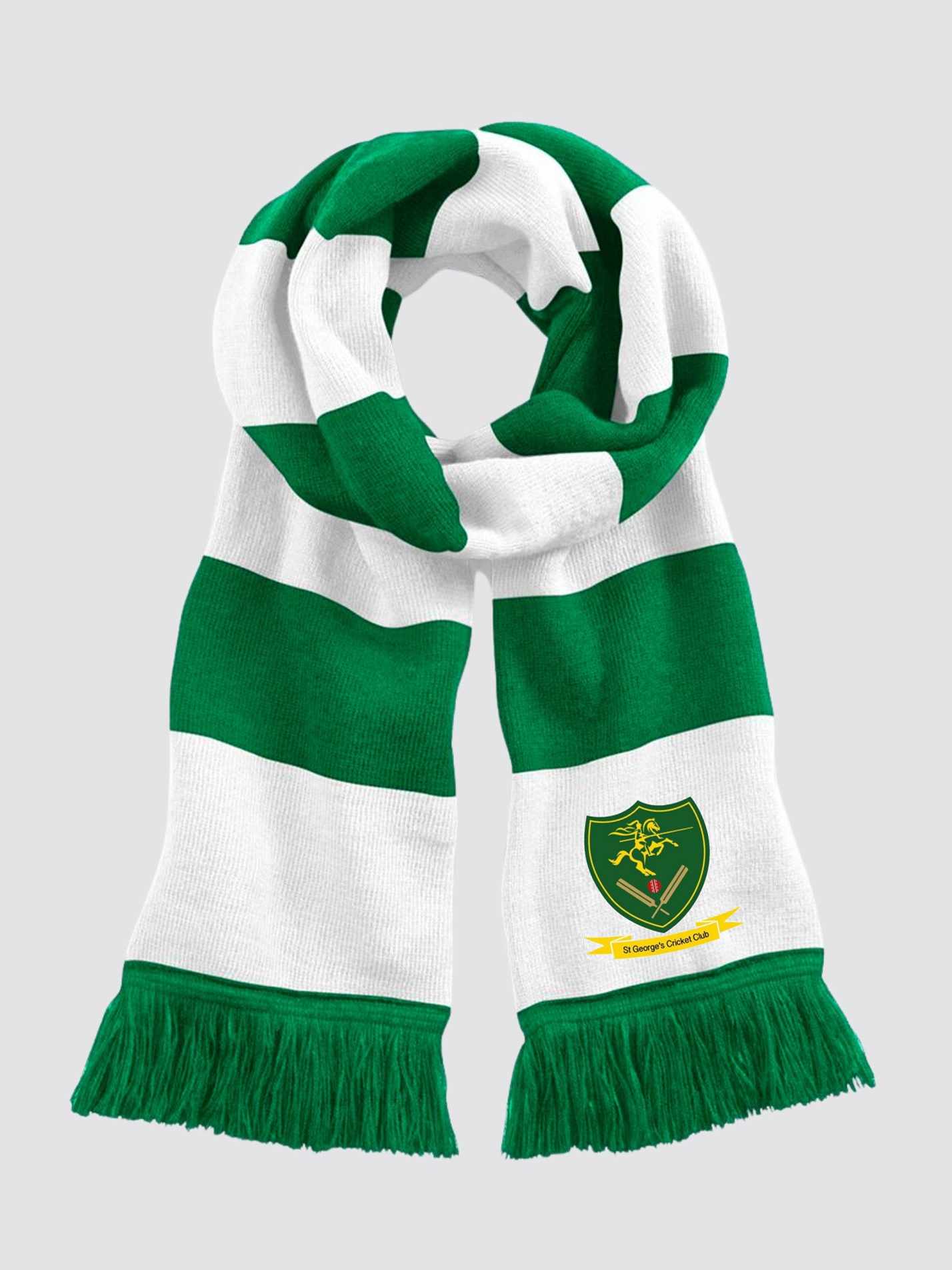 St. George's Cricket Club Striped Scarf