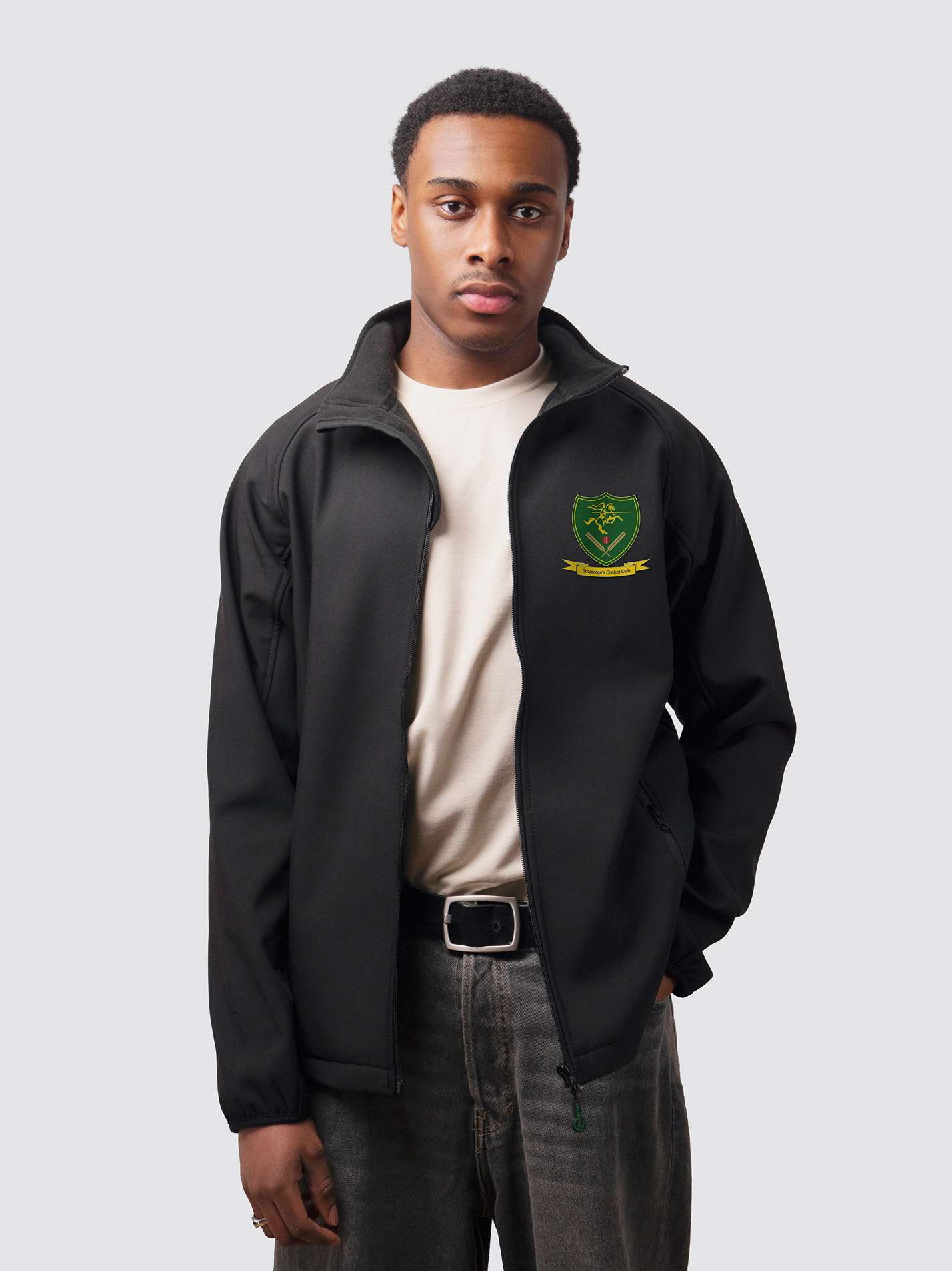 St. George's Cricket Club Sustainable Men's Soft Shell Jacket